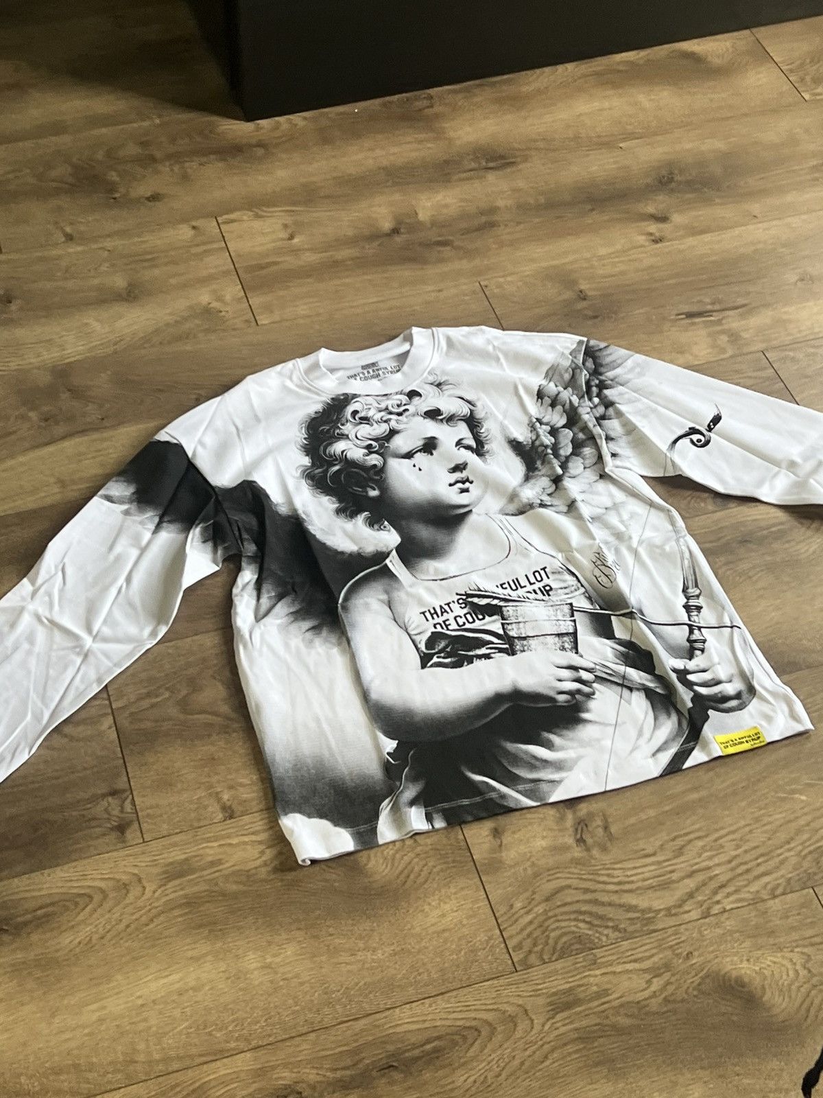 Other That's A Awful Lot Of Cough Syrup Angel Graphic Men's Long Size US M / EU 48-50 / 2 - 1 Thumbnail