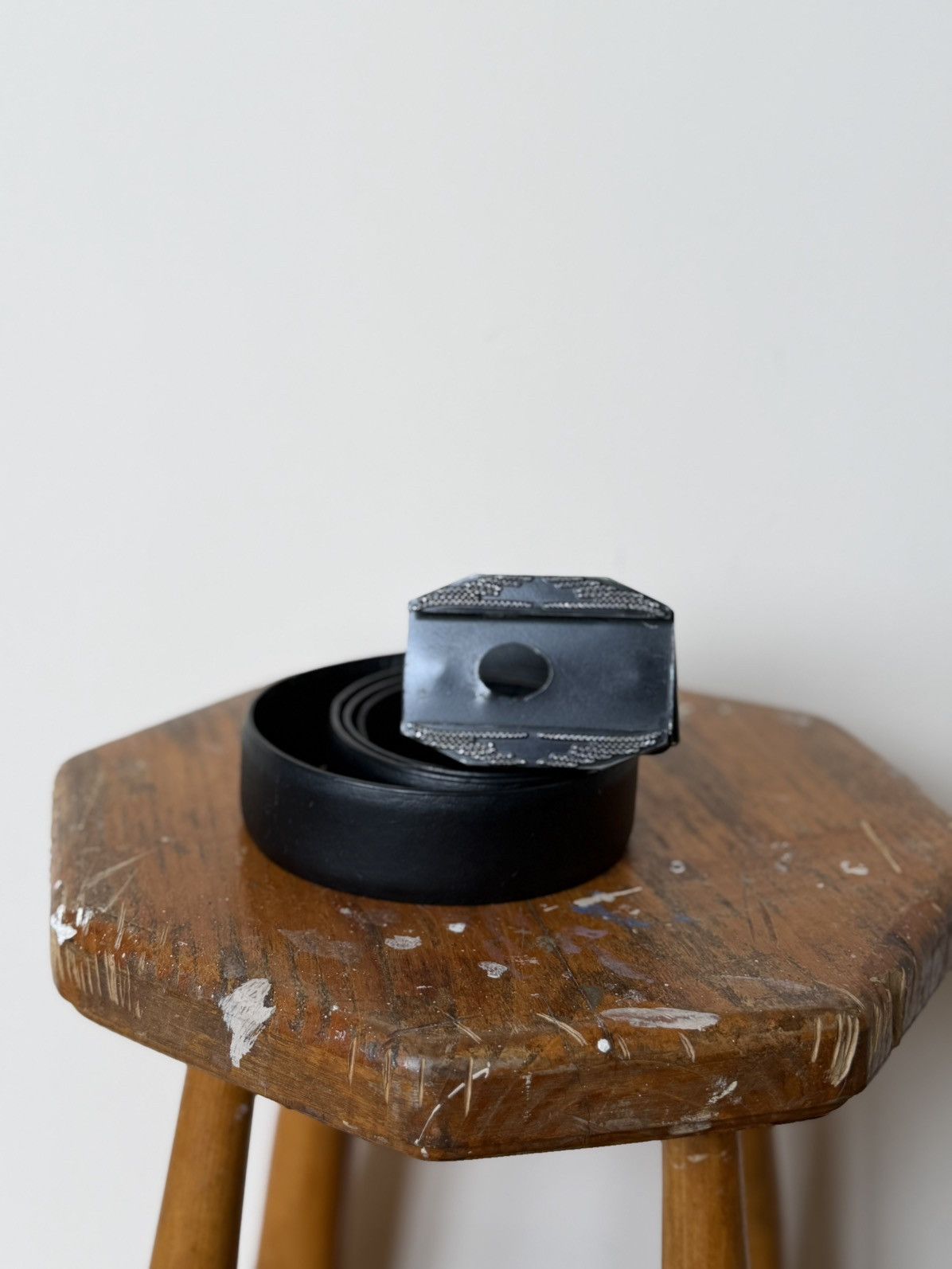 Vintage Vintage 90s Streetwear Metal logo opium gothic style belt Size ONE SIZE - 2 Thumbnail