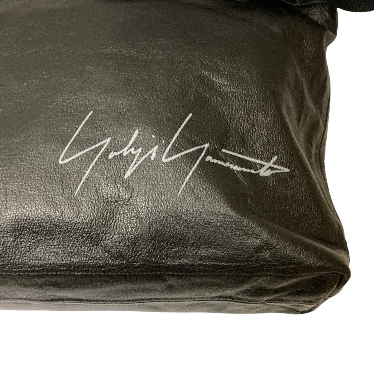 Yohji Yamamoto yohji yamamoto Signature logo leather shoulder bag Size ONE SIZE - 5 Thumbnail