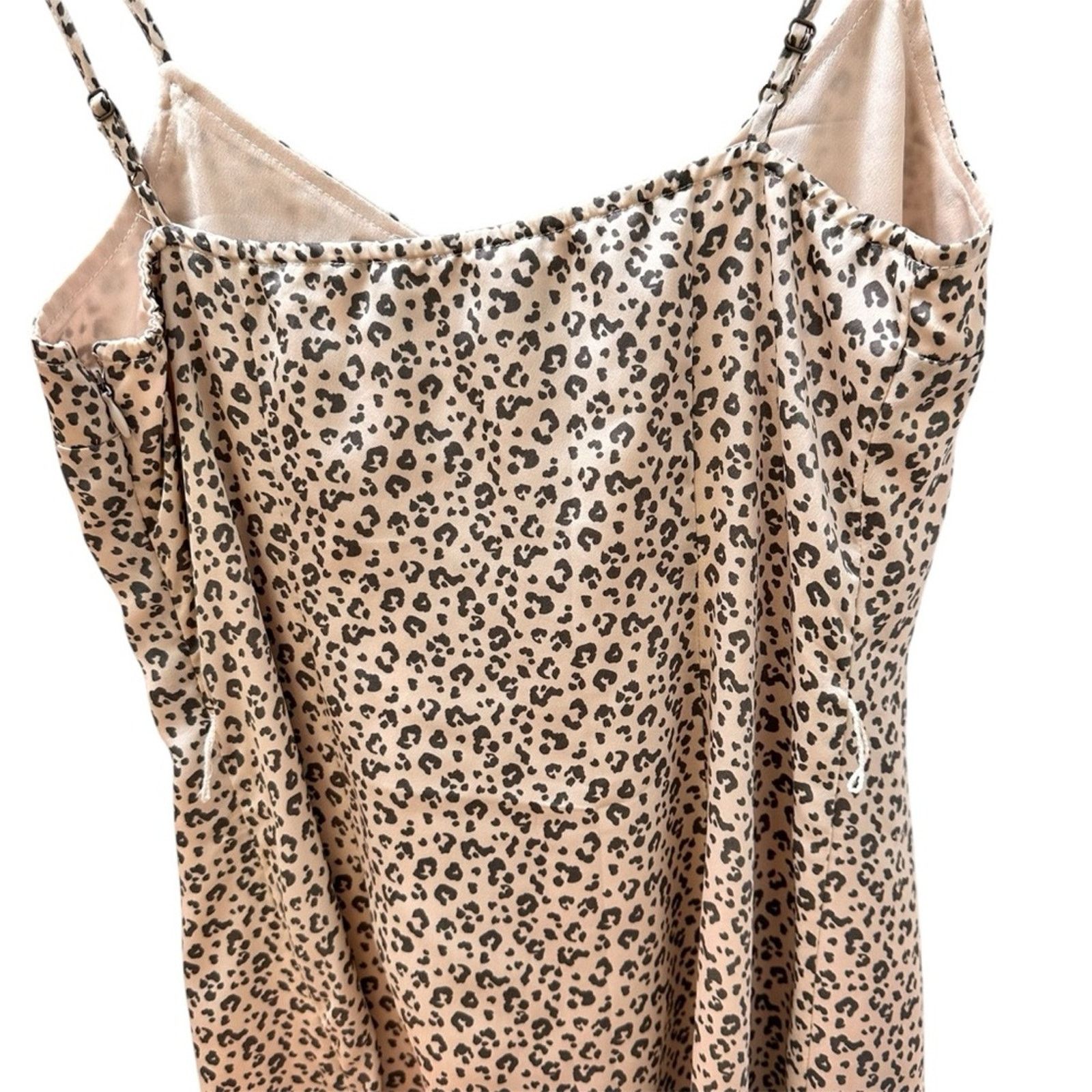 Abercrombie & Fitch Abercrombie & Fitch Leopard Slip Dress - Size Small Size S / US 4 / IT 40 - 8 Thumbnail