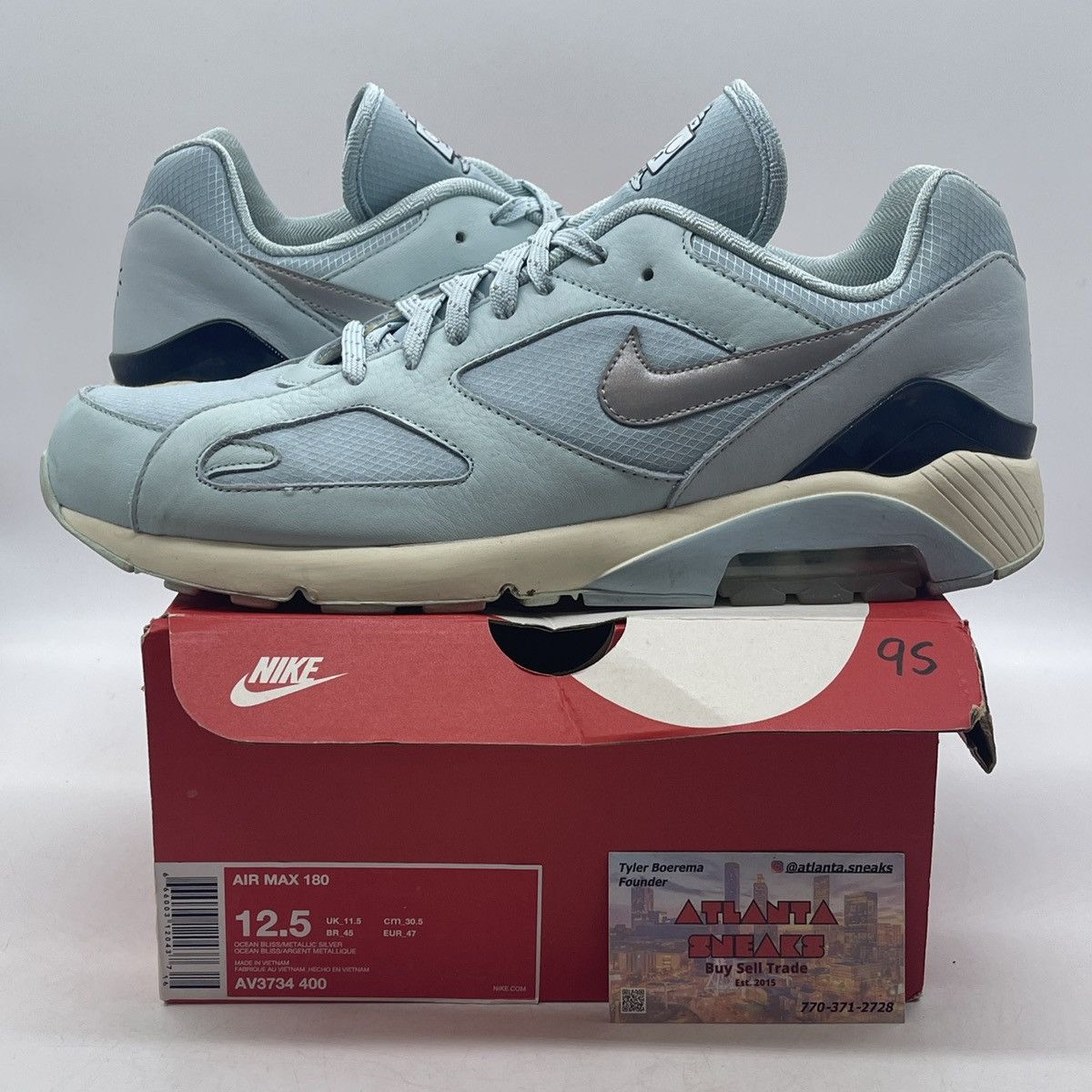 Nike Air max 180 ice Size US 12.5 / EU 45-46 - 1 Thumbnail