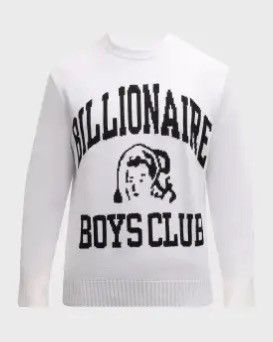 image of Billionaire Boys Club Bbc Sweater in White, Men's (Size 2XL)