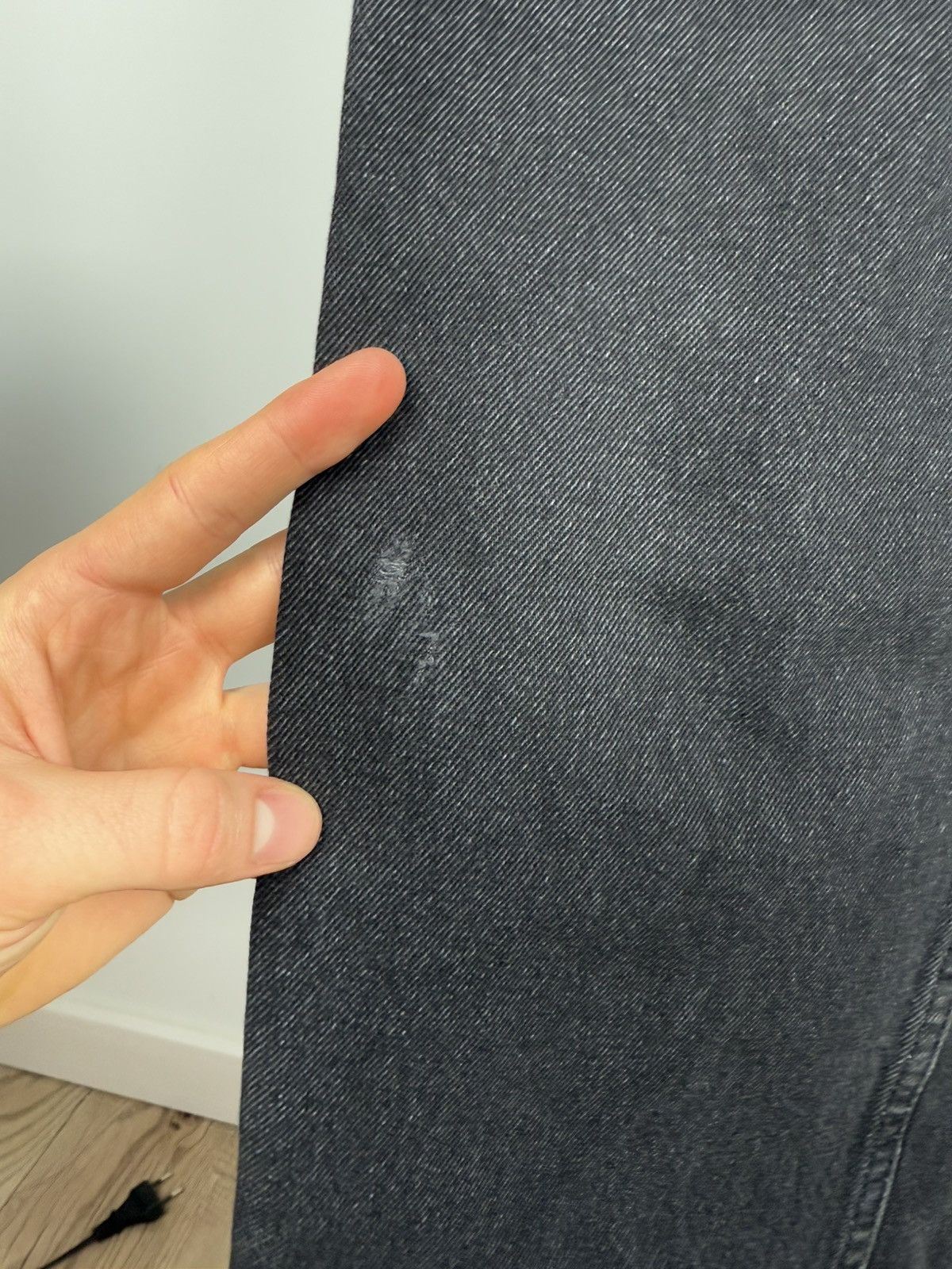 Karl Kani Karl Kani Washed Black Denim Jeans Pants Size US 31 - 10 Thumbnail