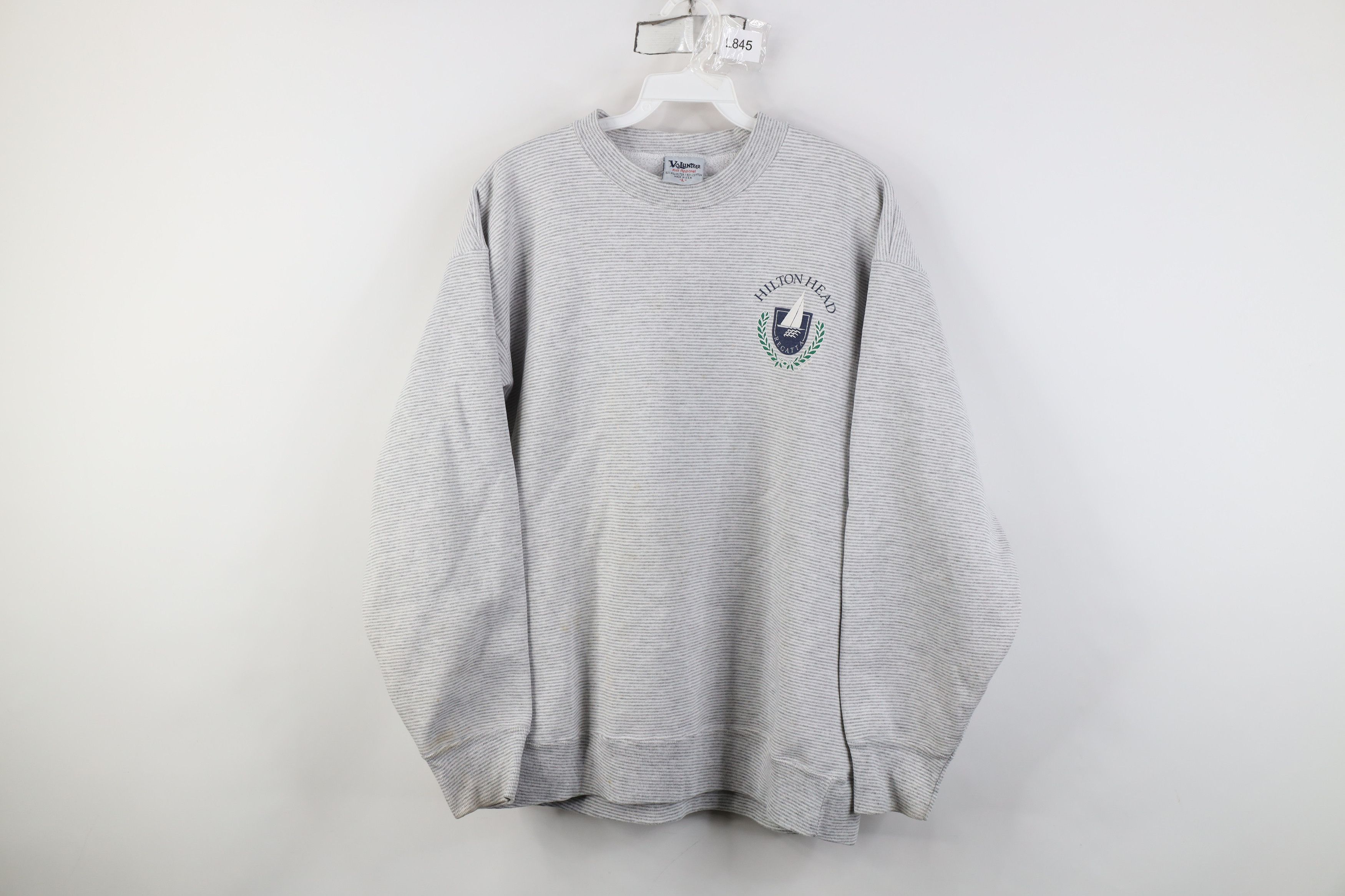 Vintage Vintage 90s Streetwear Head Regatta Sailing Sweatshirt USA Size US L / EU 52-54 / 3 - 1 Thumbnail