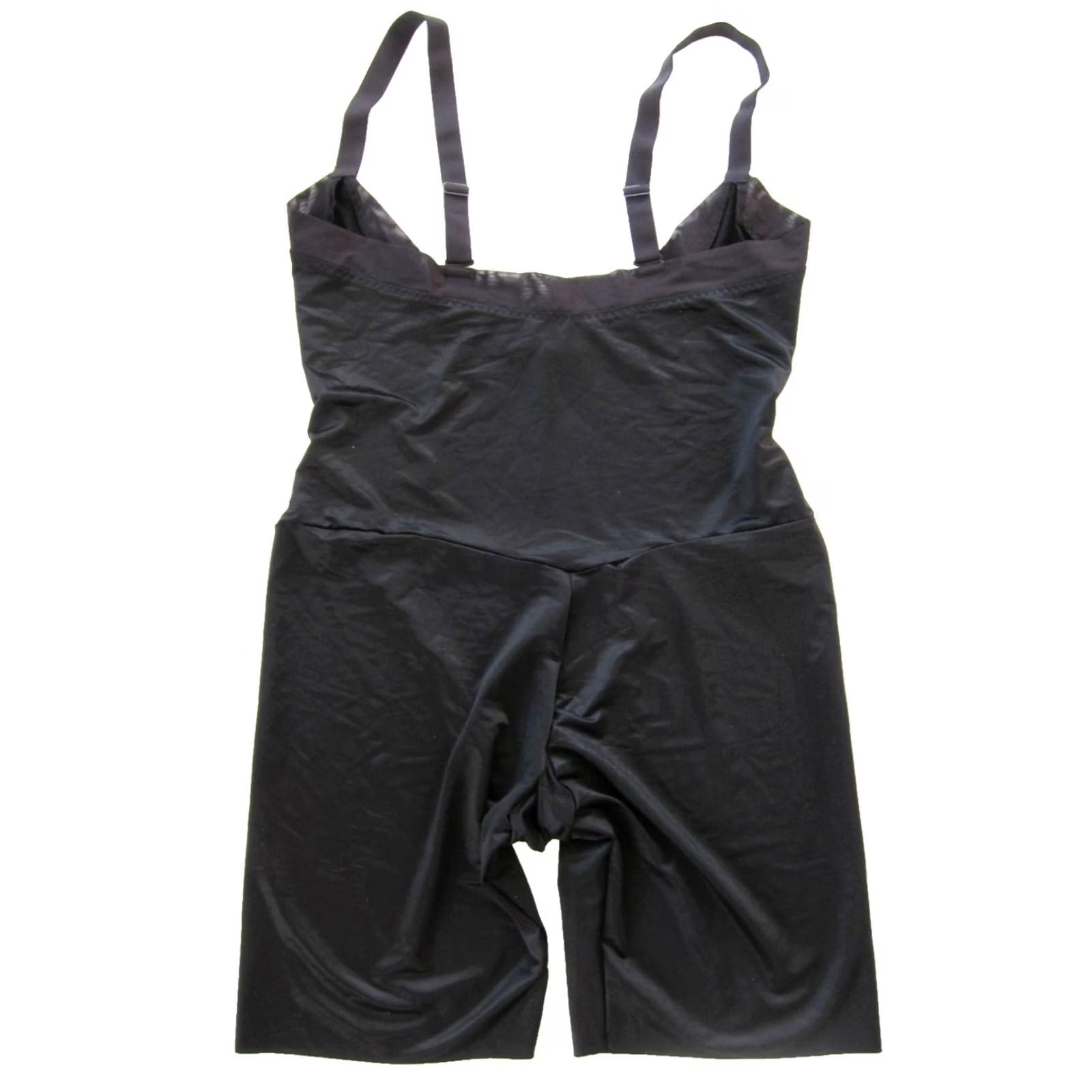 Vintage Maidenform Flexees Shapewear Bodysuit XL Black Stretch Adjustable Straps Size XL / US 12-14 / IT 48-50 - 3 Thumbnail