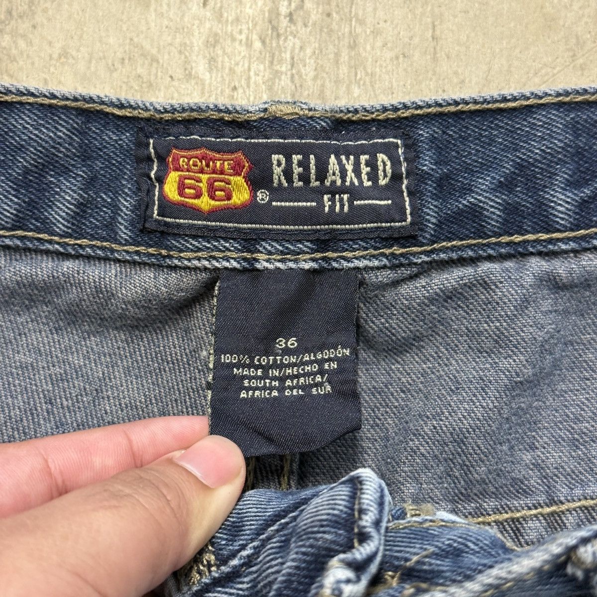 Route 66 Vintage Route 66 Denim Short Jorts Baggy Skater Mens W32 Size US 32 / EU 48 - 3 Thumbnail