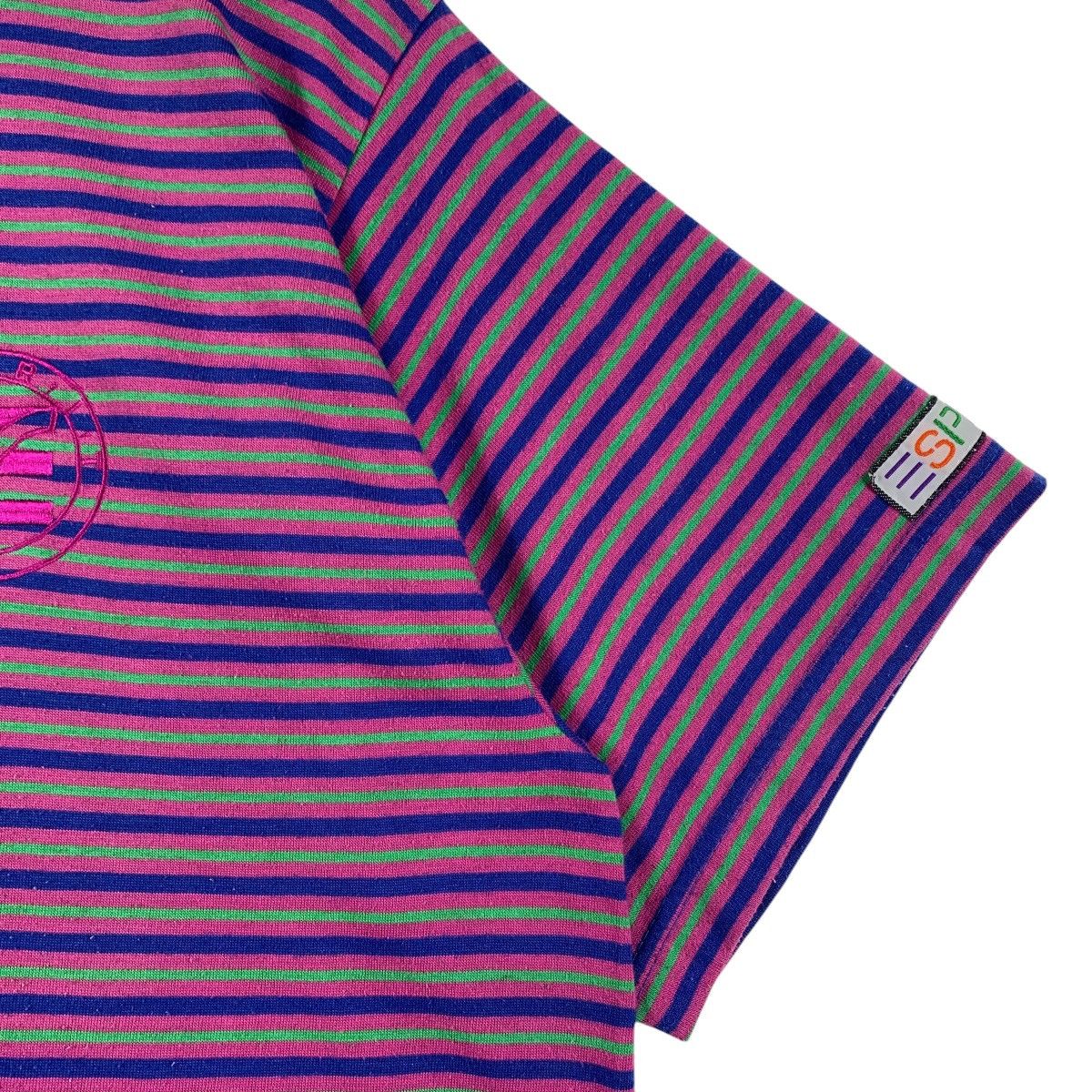 Esprit × Vintage Vintage ESPRIT small logo embroidery stripe tee Size US L / EU 52-54 / 3 - 7 Thumbnail