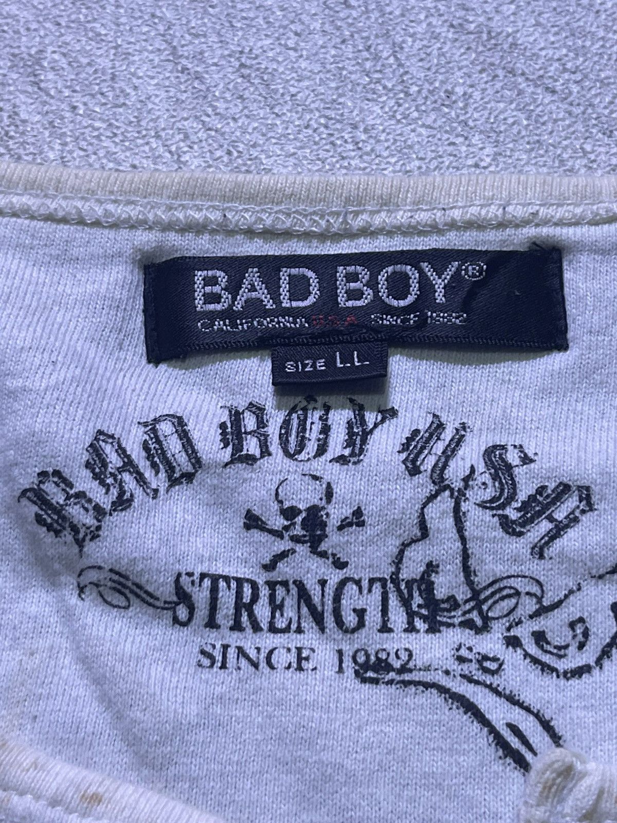 Japanese Brand VINTAGE Y2K BAD BOY long sleeve tshirt punk ifsix style Size US M / EU 48-50 / 2 - 5 Thumbnail