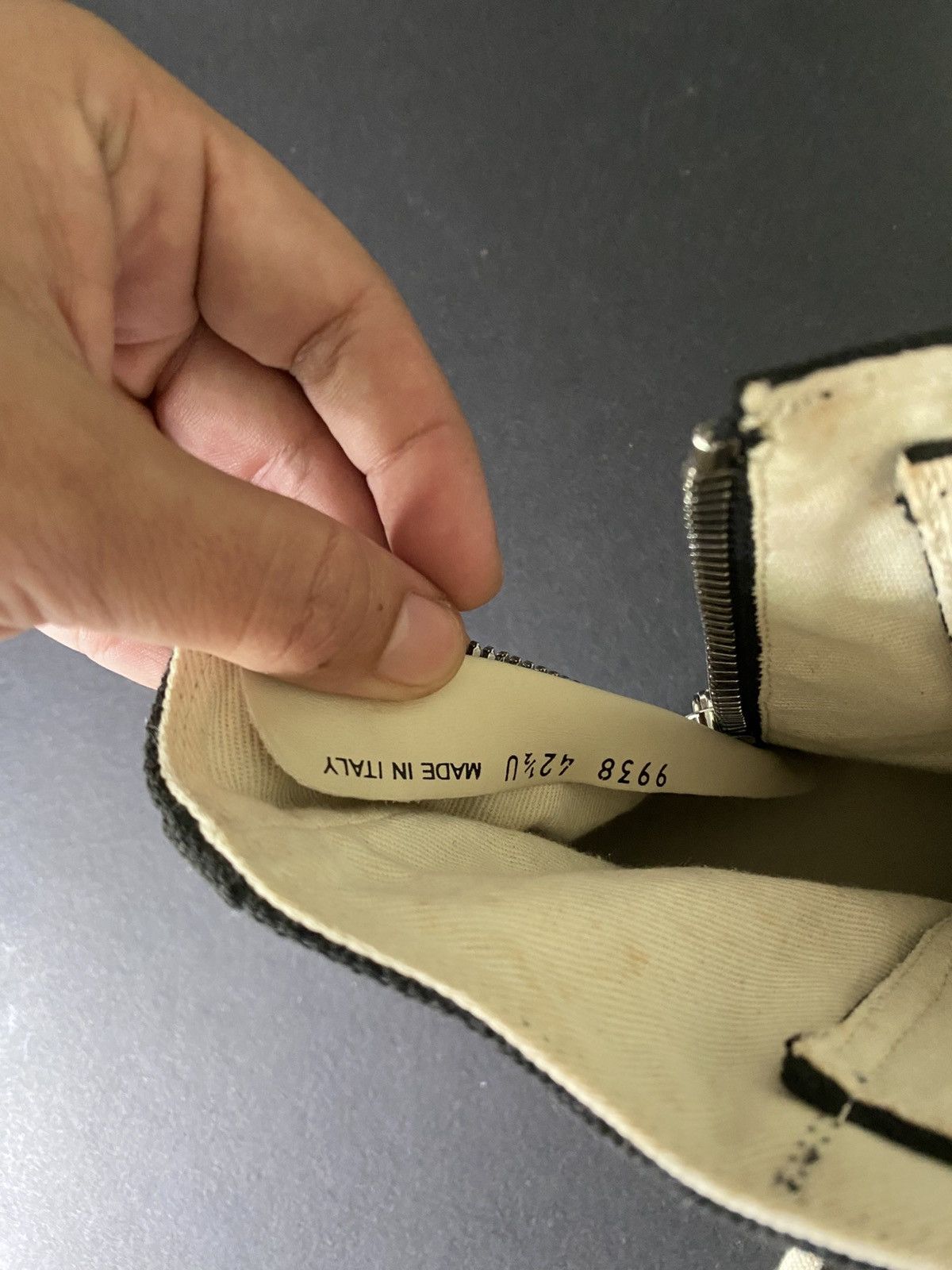 Designer × Rick Owens × Rick Owens Drkshdw Rick Owens drkshdw hexa black canvas Size US 9.5 / EU 42-43 - 11 Thumbnail