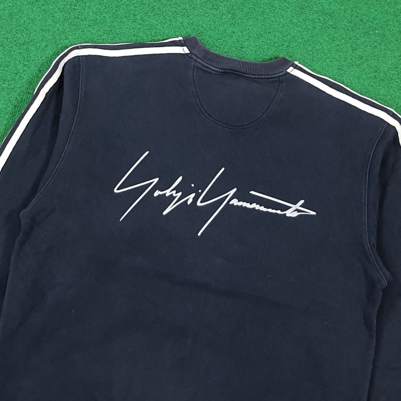 Adidas Vintage Adidas 3 Stripes Custom Yohji Sweatshirt C305N20 Size US M / EU 48-50 / 2 - 2 Thumbnail