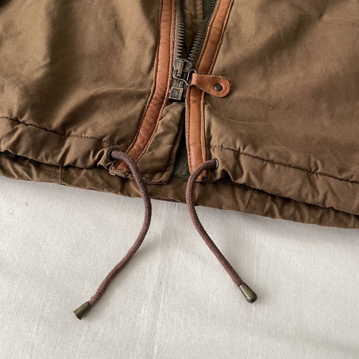 Chevignon Chevignon Shearling Sheepskin Hooded Bomber Jacket Parka B3 Size US L / EU 52-54 / 3 - 10 Thumbnail