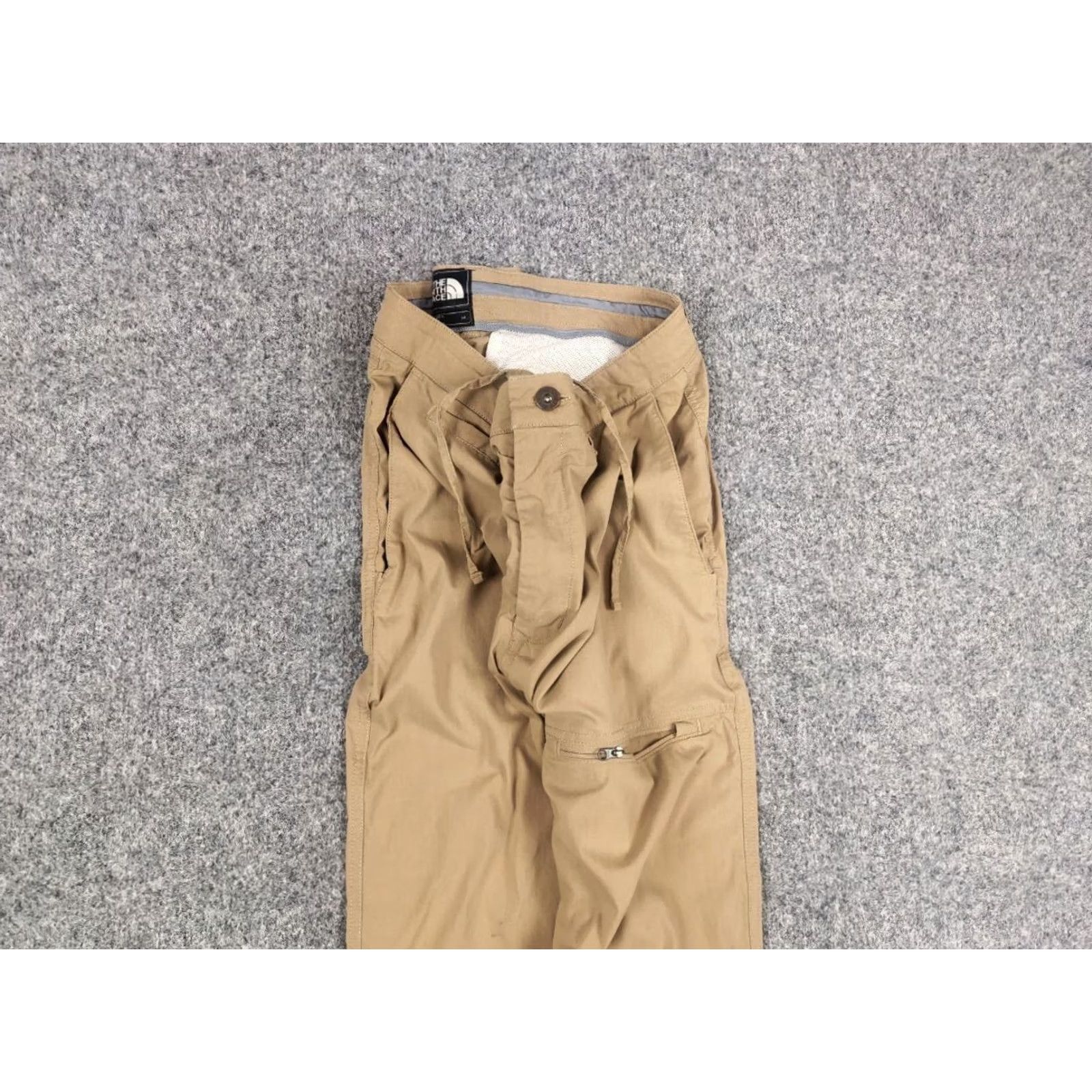 The North Face The North Face Beige Nylon Zip Trouser Pants Vintage Style Men 34 Beige Cargo Pattern 90s The North Face Size US 34 / EU 50 - 4 Thumbnail
