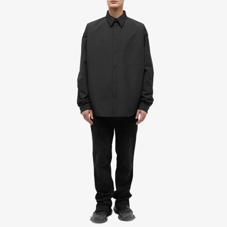 Balenciaga o1in1g1024 Padded Shirt in Black Size US S / EU 44-46 / 1 - 5 Thumbnail