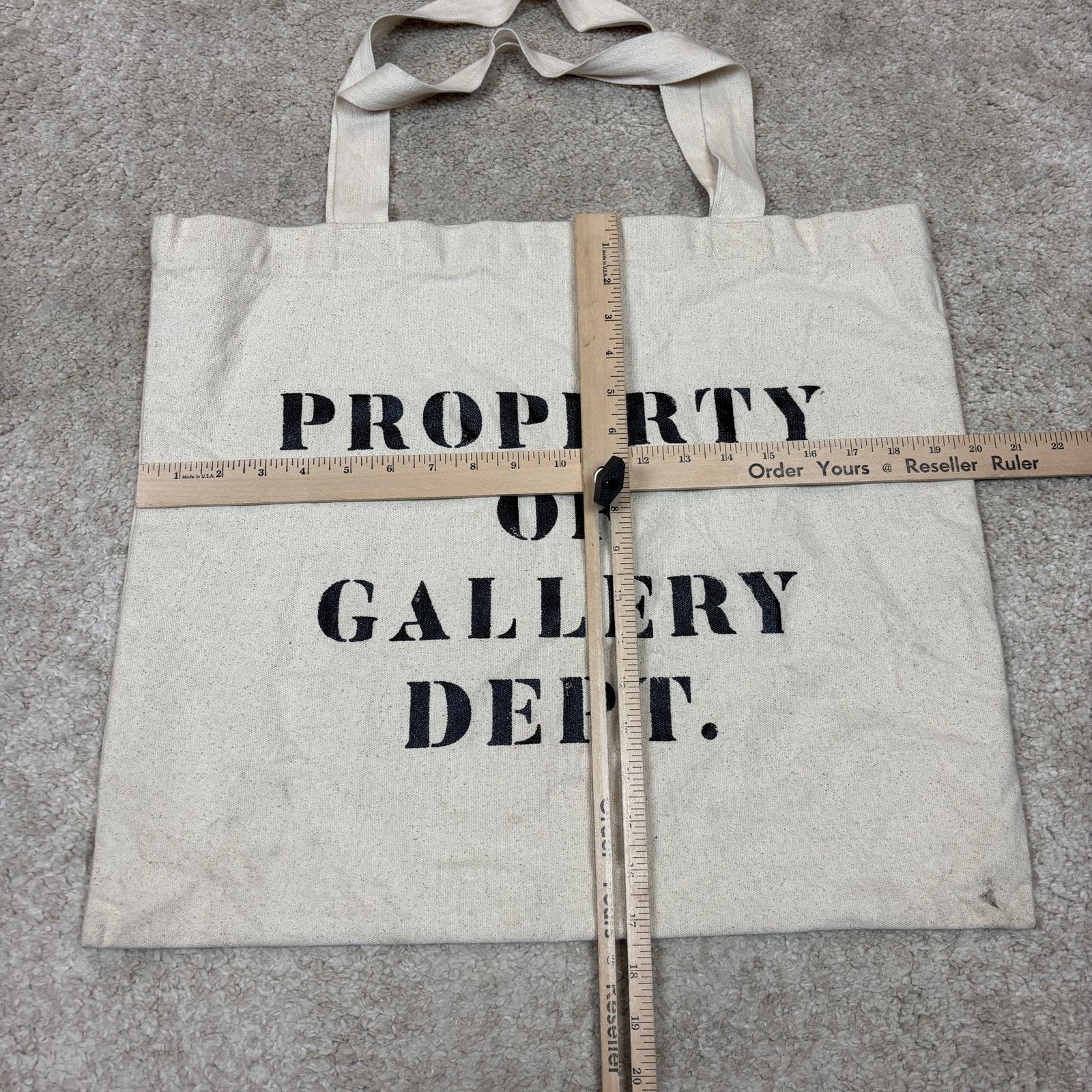 Gallery Dept. Gallery Department Dept Tote Bag Retouche 20x17.5 Rare Size ONE SIZE - 4 Thumbnail