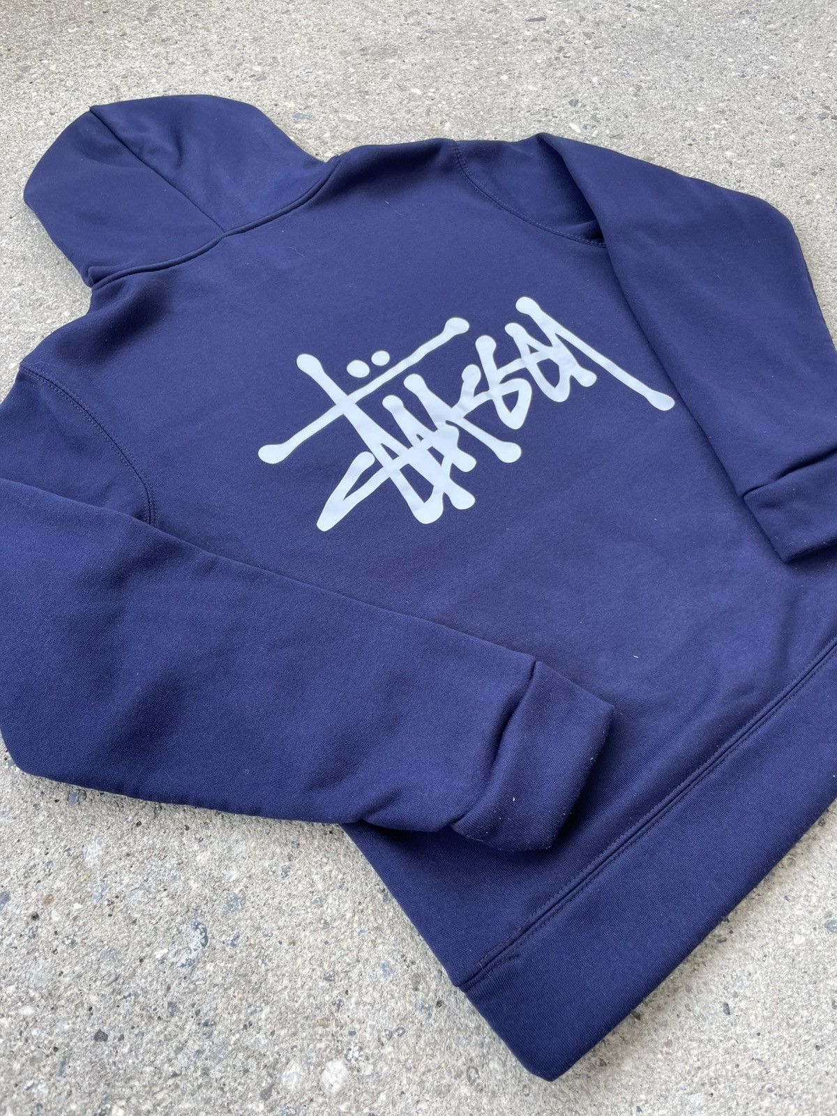 Stussy Stussy Sweatshirt Pullover Marine Color Men's Size M Medium Size US M / EU 48-50 / 2 - 12 Thumbnail
