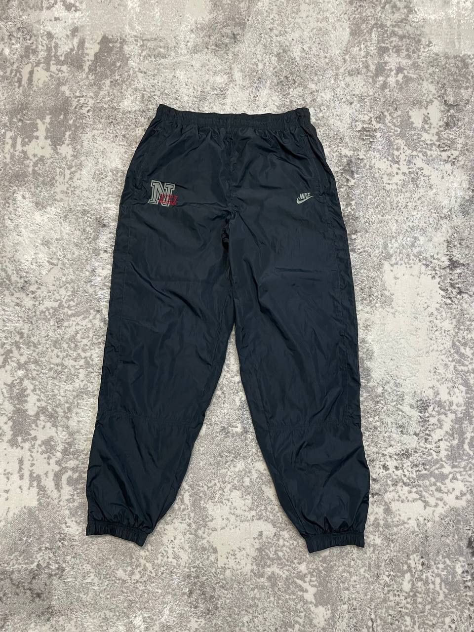 Nike Vintage 80s Nike Nylon Sweatpants, Size L Size US 33 - 1 Thumbnail