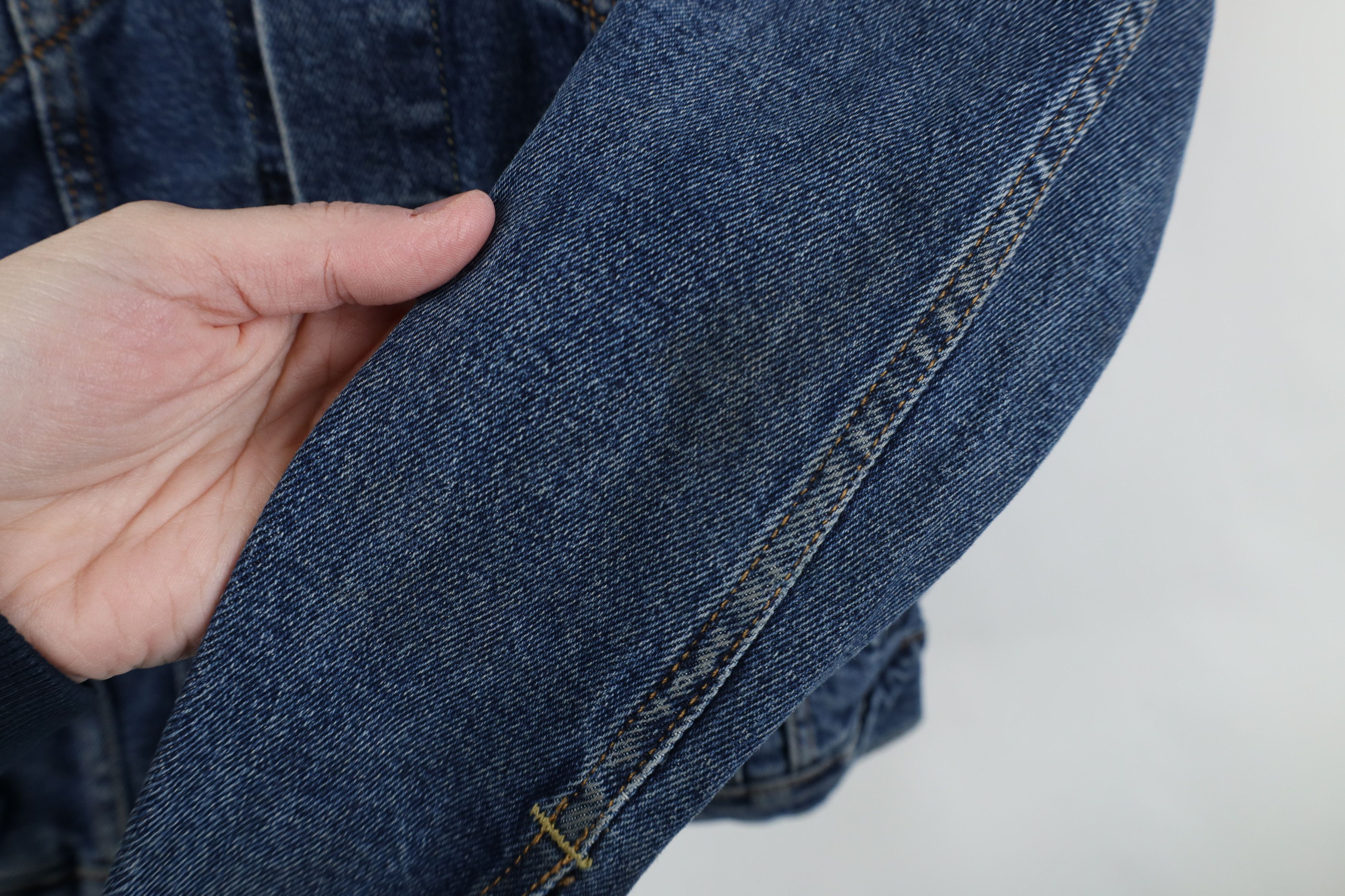 Levi's Vintage Y2K Levis Stretch Denim Jean Trucker Jacket Blue Size US S / EU 44-46 / 1 - 6 Thumbnail