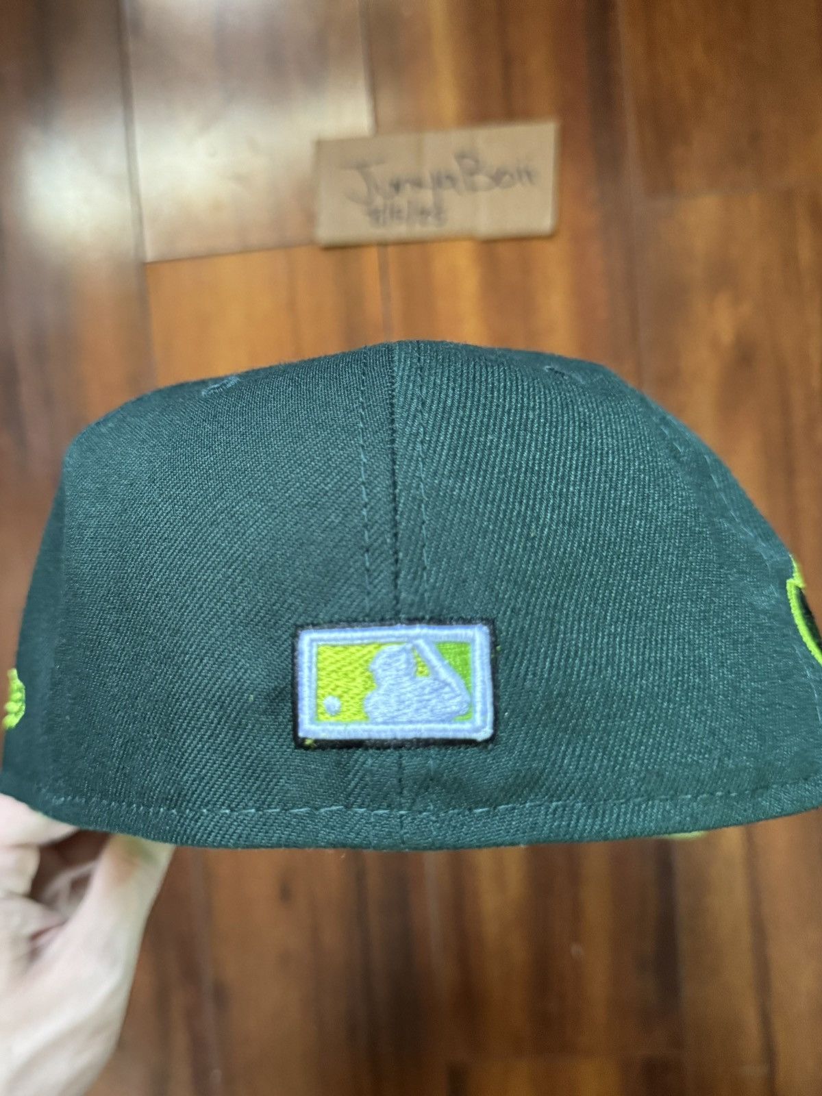 Hat Club Size 7 LA Dodgers 50th Anniversary Patch Crocodile Fitted Size ONE SIZE - 5 Thumbnail