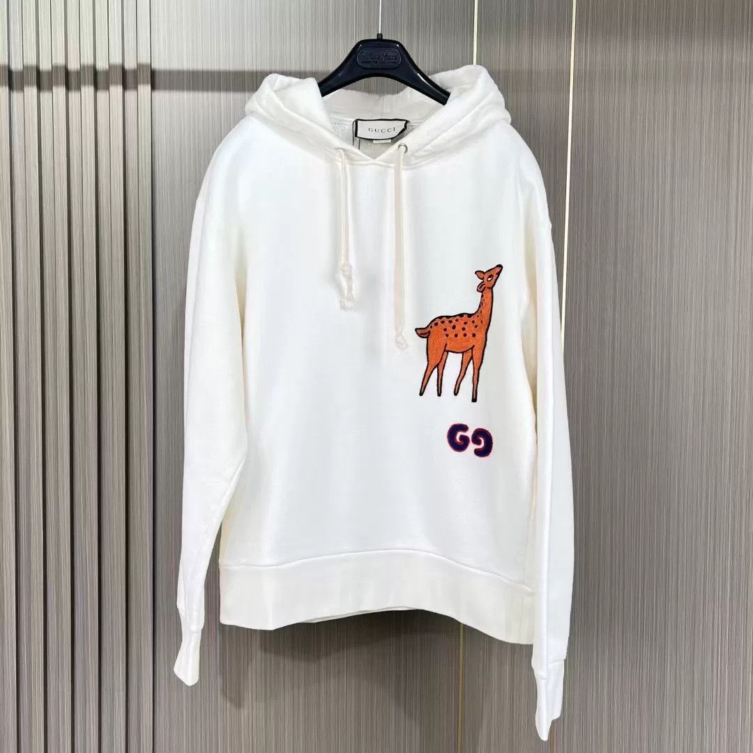 Gucci gucci embroidered giraffe hooded sweatshirt Size XS / US 0-2 / IT 36-38 - 1 Thumbnail
