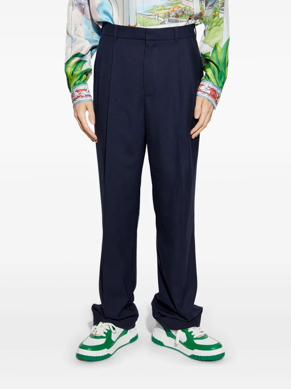 Casablanca o1y0526 Casual Pant in Midnight Blue Size US 30 / EU 46 - 2 Thumbnail
