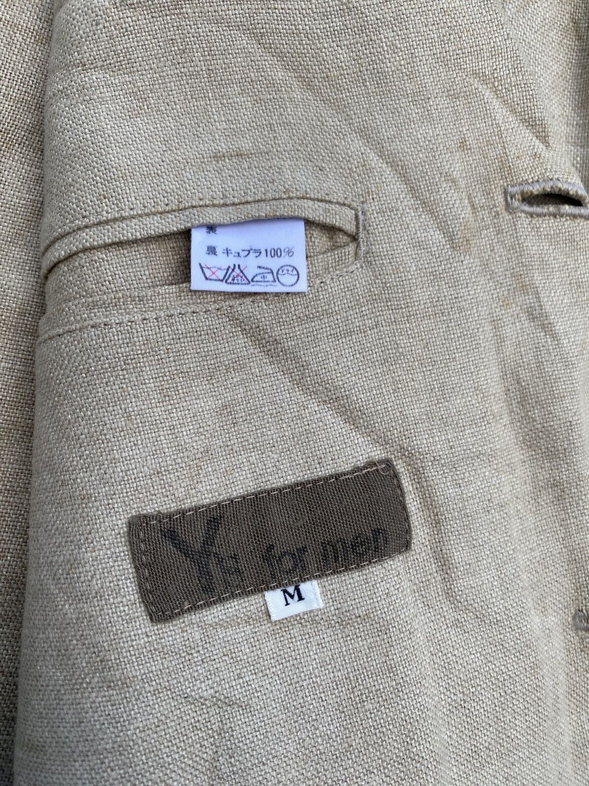 Yohji Yamamoto Rare Y's for men Linen Jacket/Blazer Size US M / EU 48-50 / 2 - 11 Thumbnail