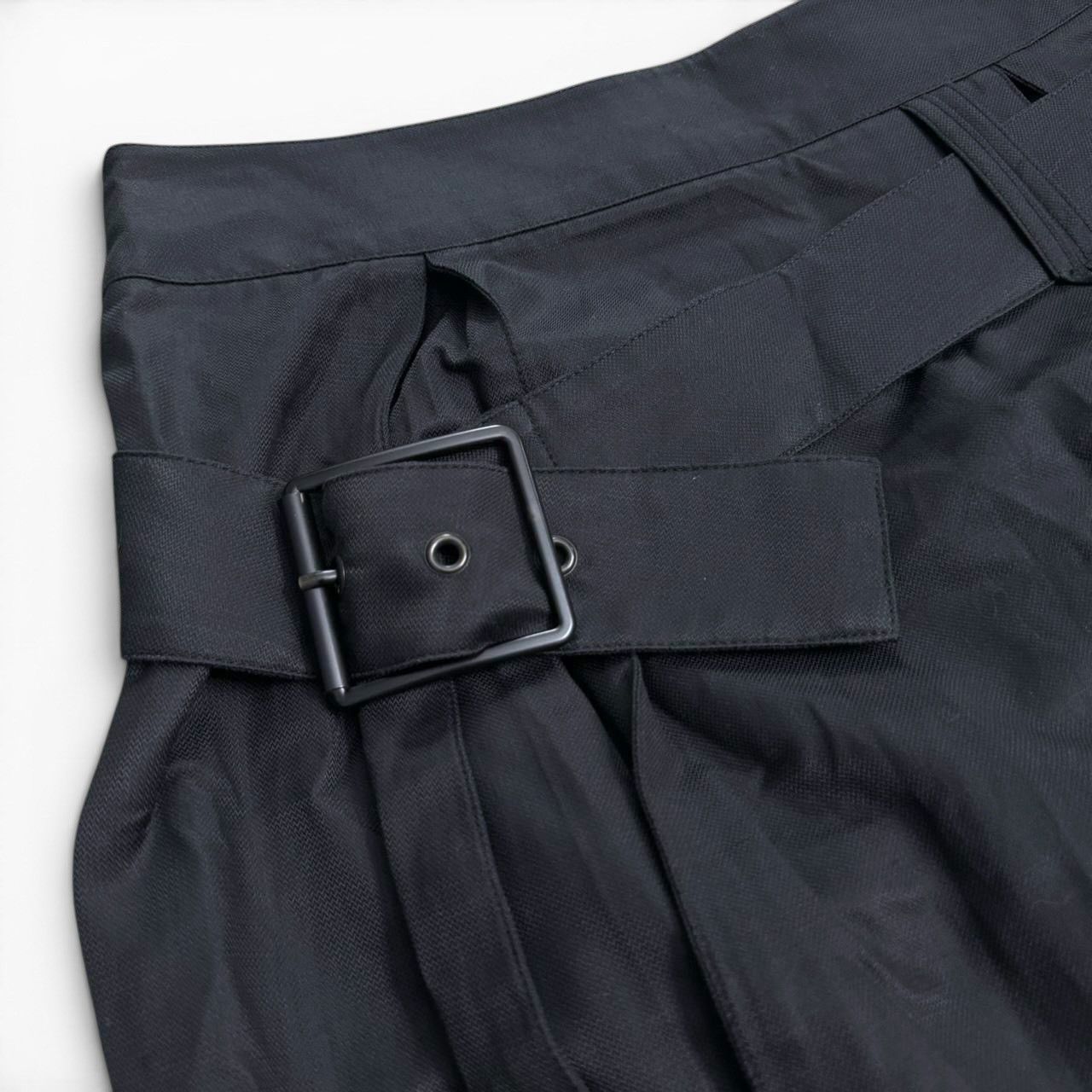 Cop Copine Cop Copine Ashley Belt Buckle Skirt Size 29" - 3 Thumbnail