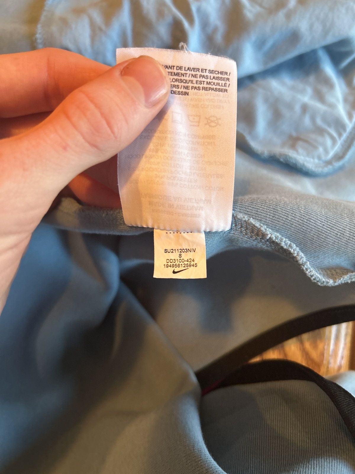 Nike Light Blue Nike Tech Size US S / EU 44-46 / 1 - 5 Thumbnail