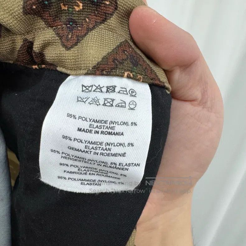 Dries Van Noten Dries Van Noten Brown full-print casual trousers Size US 34 / EU 50 - 6 Thumbnail