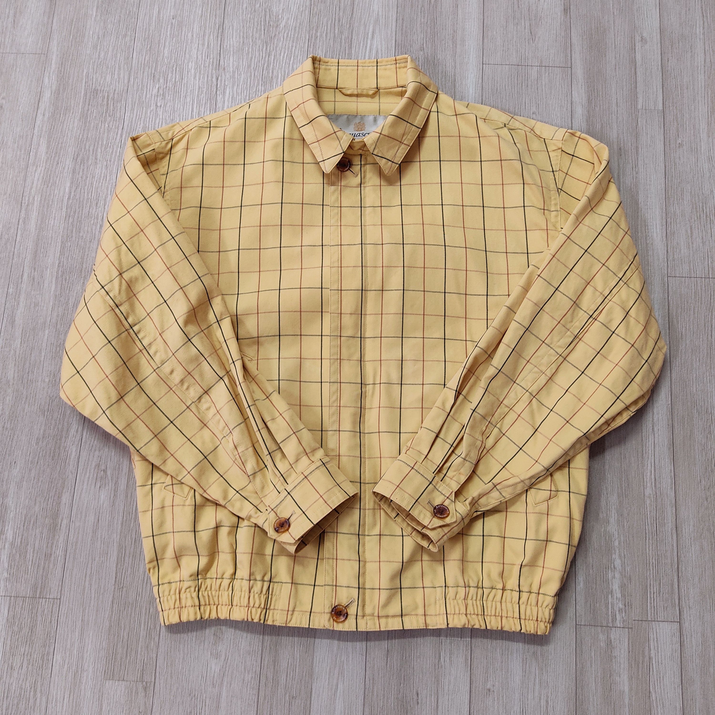 Aquascutum × Japanese Brand × Vintage AQUASCUTUM of LONDON Light Zipper Jacket Size US L / EU 52-54 / 3 - 7 Thumbnail