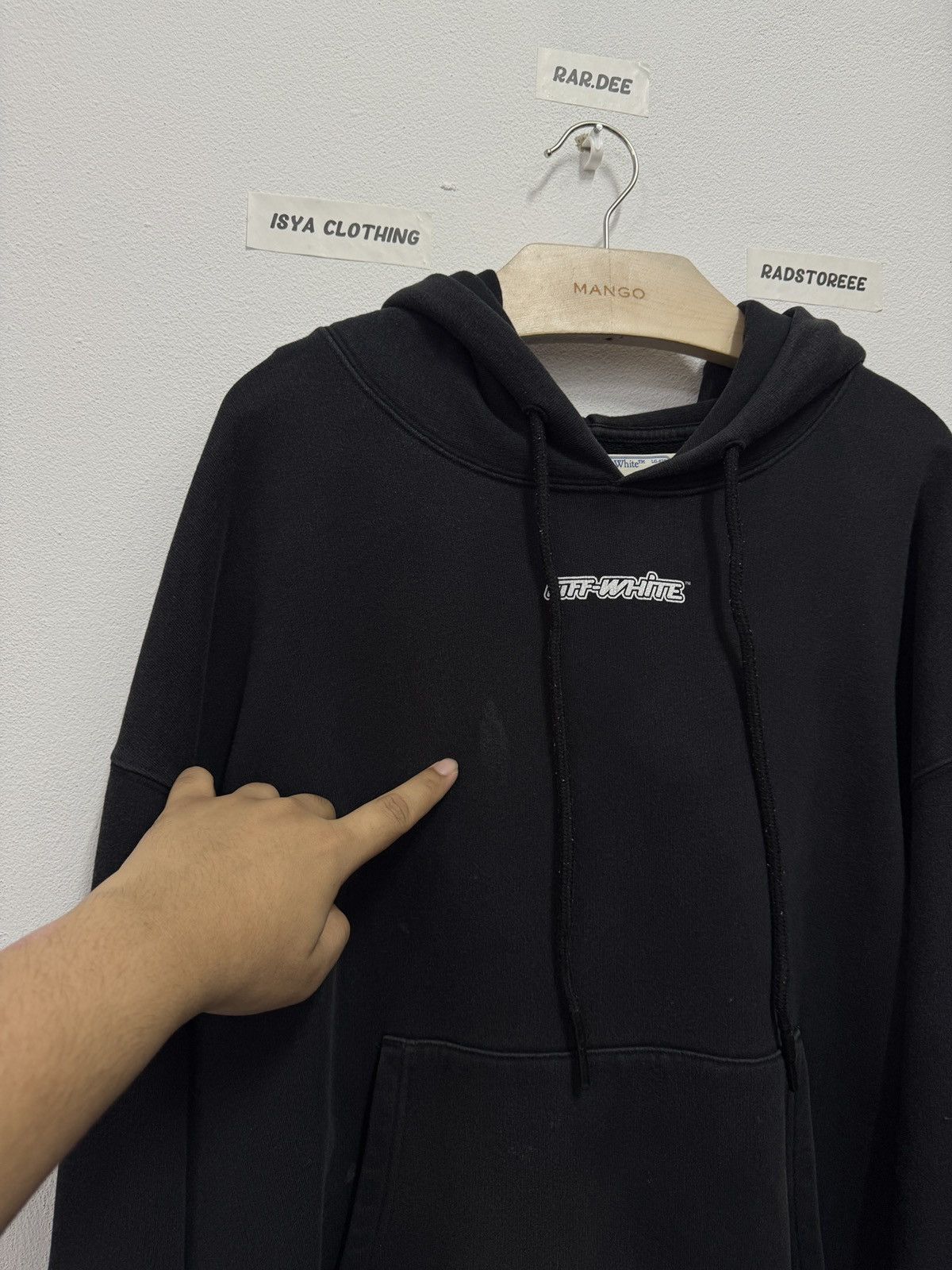 Off-White Off-White Oversize Fit Marker Arrows Hoodie Size US L / EU 52-54 / 3 - 6 Thumbnail