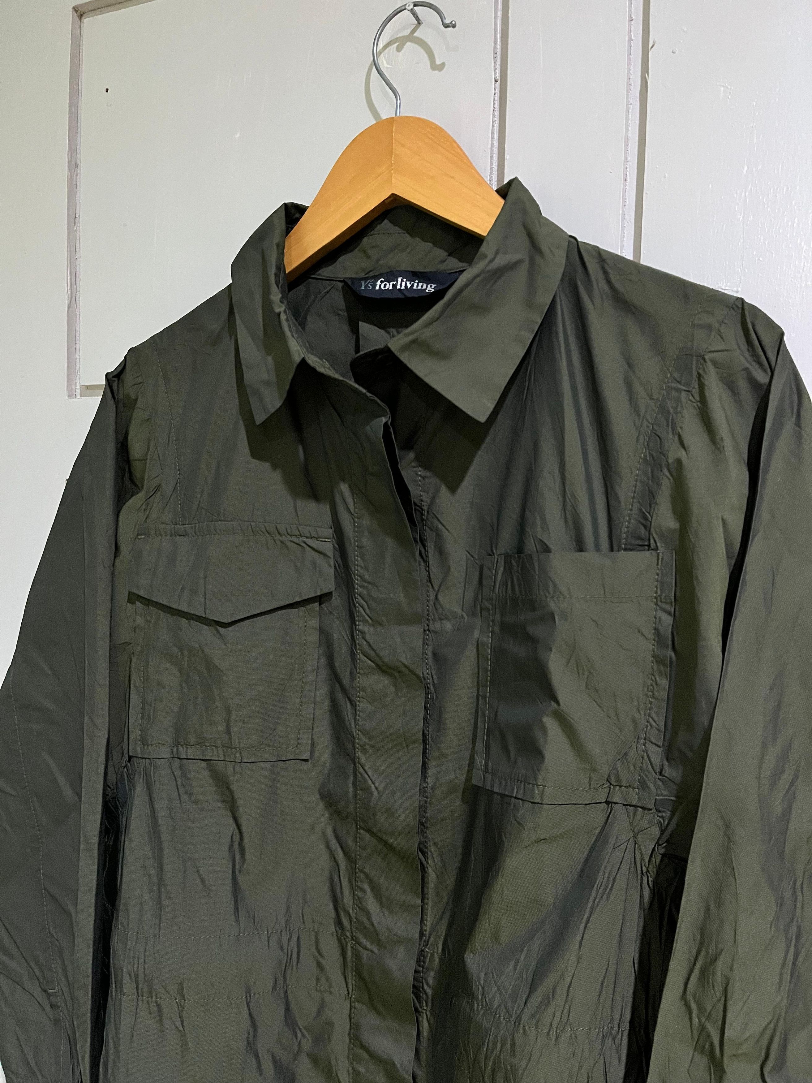 Yohji Yamamoto Yohji yamamoto y's for living long shirt parka Size US M / EU 48-50 / 2 - 2 Thumbnail