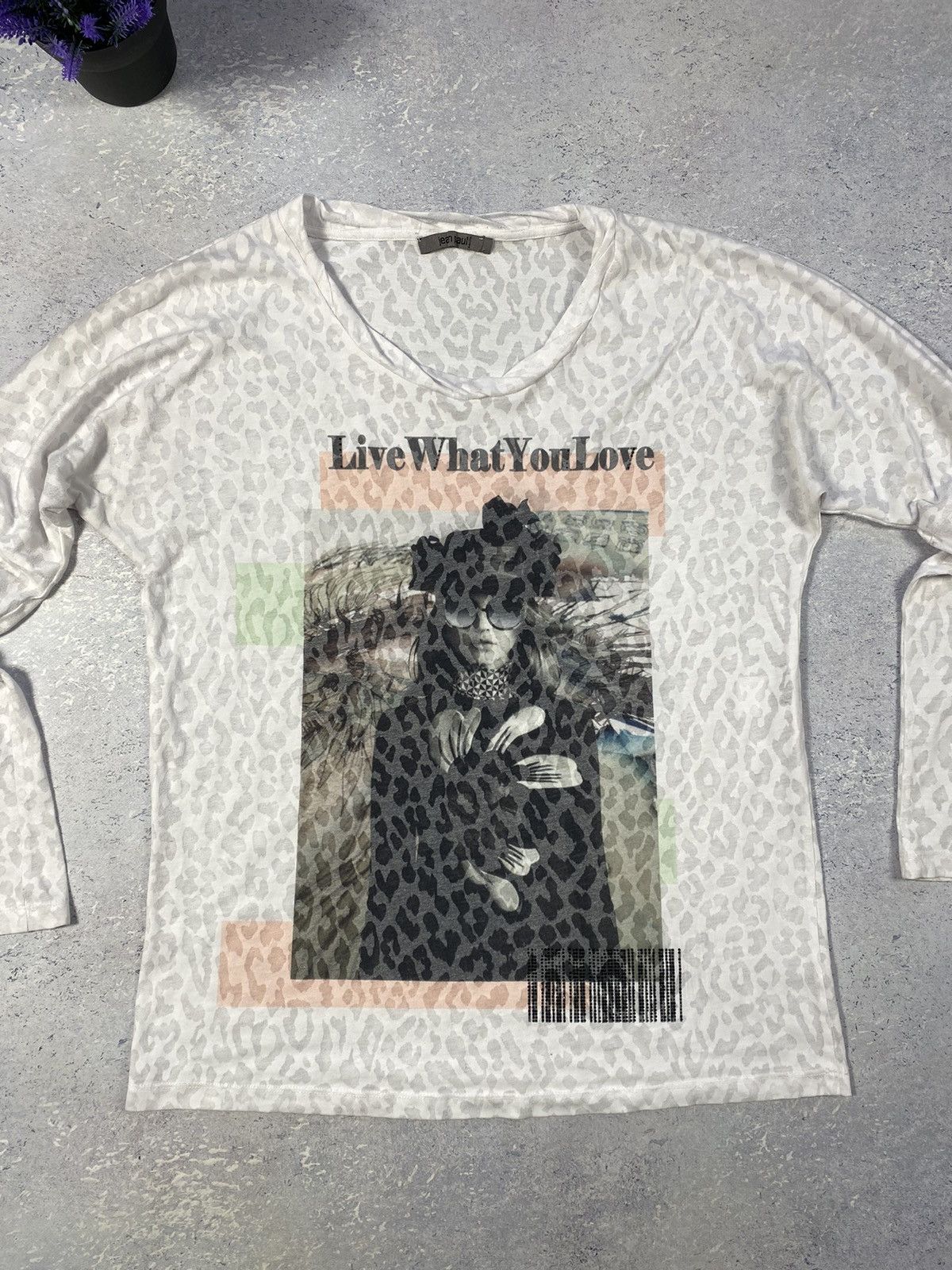 Japanese Brand × Jean Paul Gaultier Jean Paul Berlin Women’s Sweatshirt with Big Logo Size M / US 6-8 / IT 42-44 - 3 Thumbnail