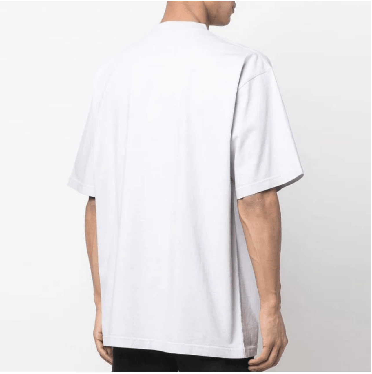 Balenciaga Balenciaga Batwing Embroidered Short Sleeve T-Shirt Size L Size US L / EU 52-54 / 3 - 6 Thumbnail