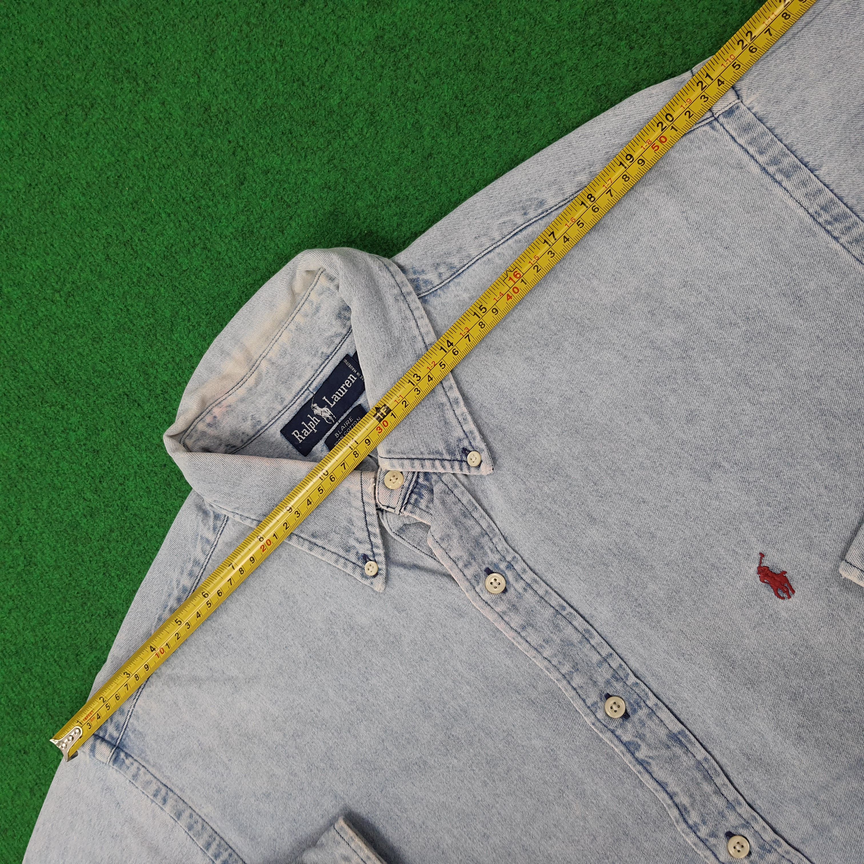 Ralph Lauren Vintage Ralph Lauren Denim Style Button Up Shirt C267N27 Size US XL / EU 56 / 4 - 10 Thumbnail