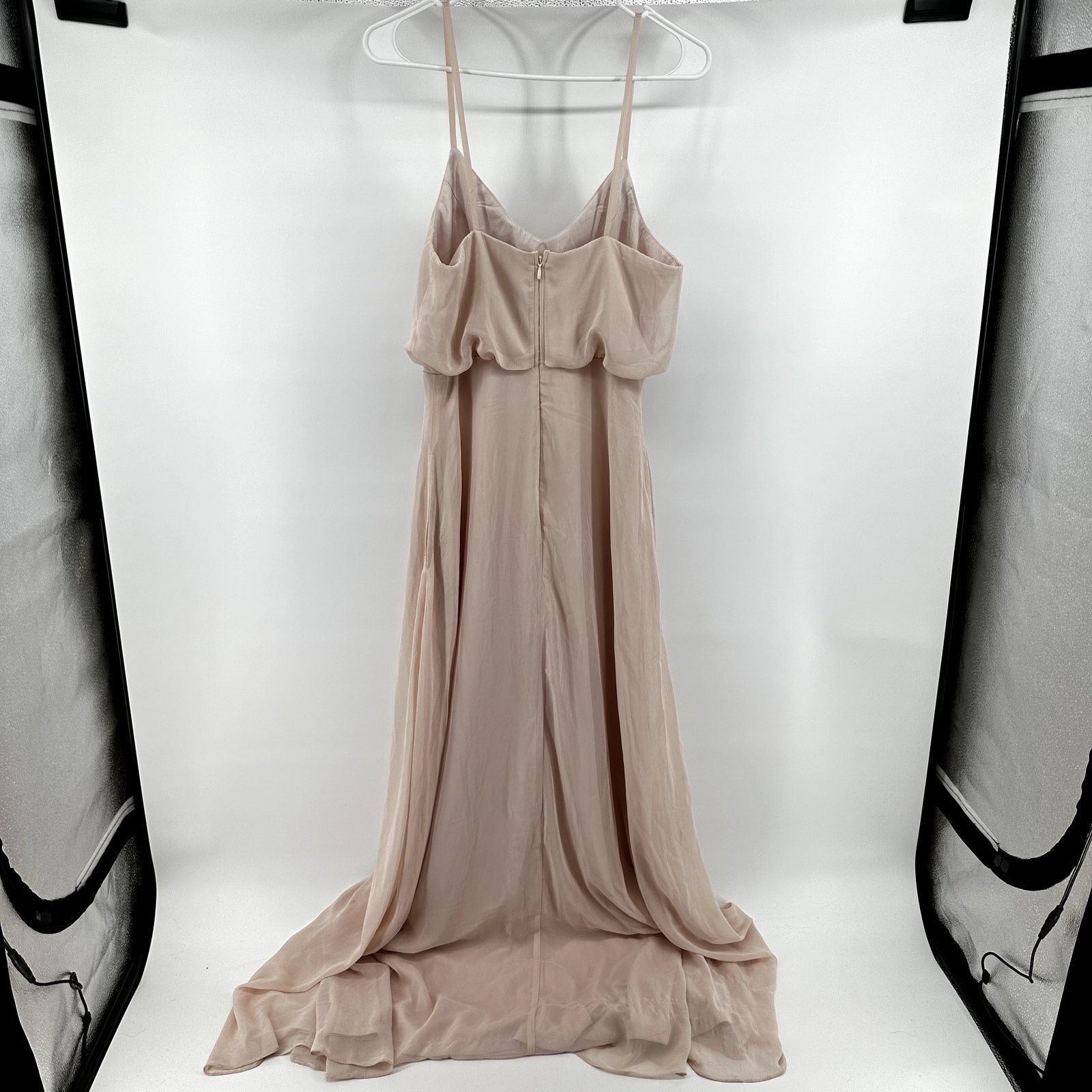 coral wedding bridesmaid dresses Simple A Line Chiffon Long Dresses, Bridal Party Dress, MBD322 Size:US 18W eventeditsep25 versatile gown will make A Look At Blake