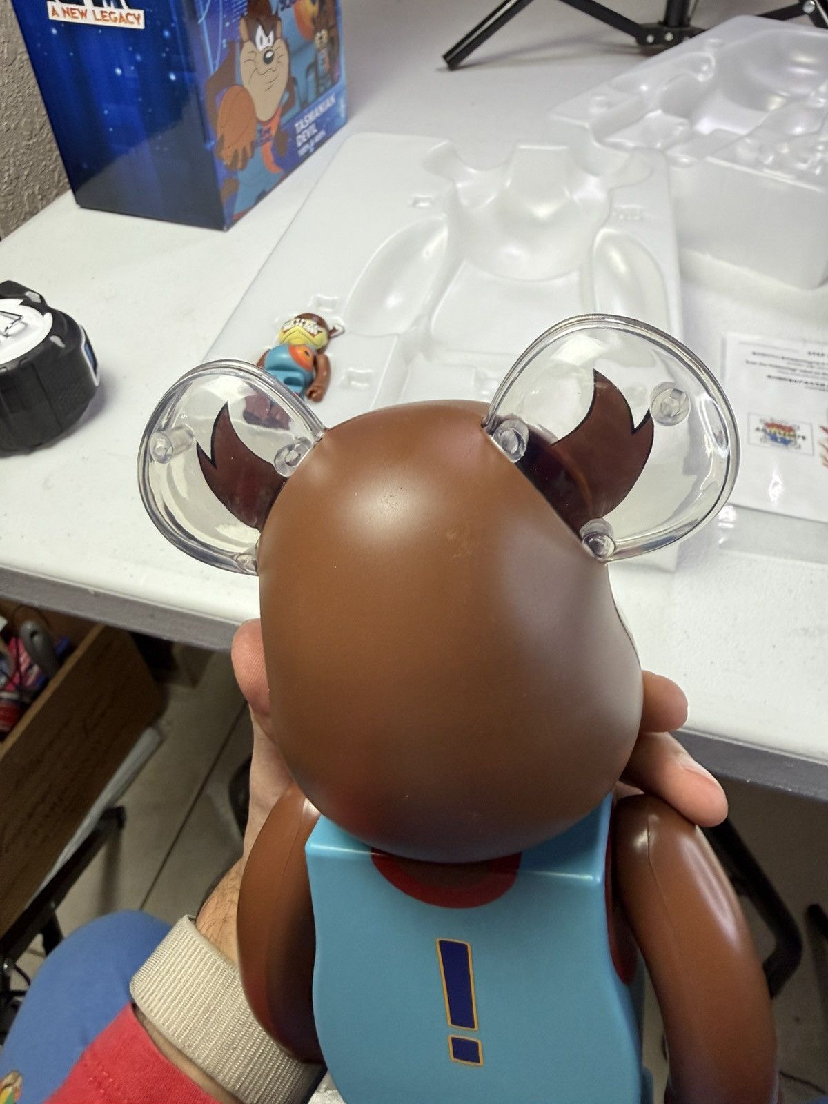 Other Space Jam New Legacy Tasmanian Devil 400% & 100% Bearbrick Size ONE SIZE - 13 Thumbnail