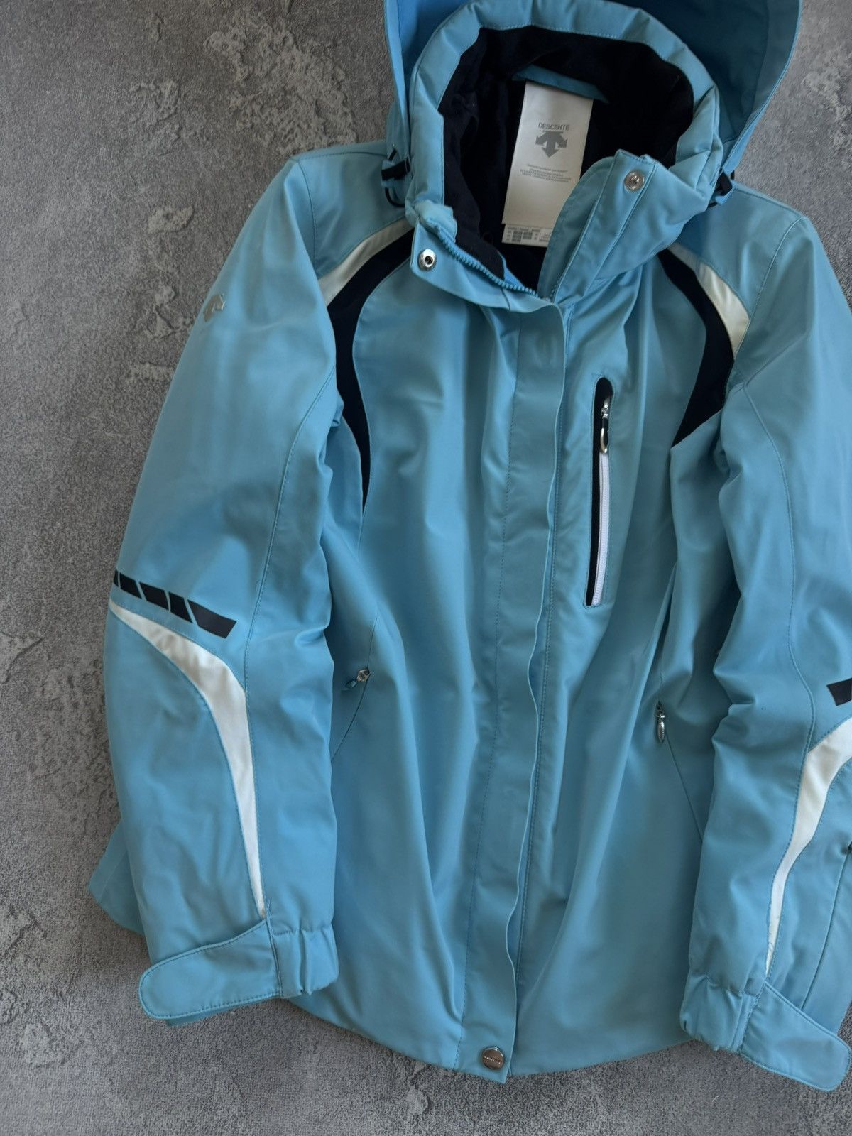 Descente Descente USA14/IT50 ski snow outdoor jacket hooded gorpcore Size XL / US 12-14 / IT 48-50 - 11 Thumbnail