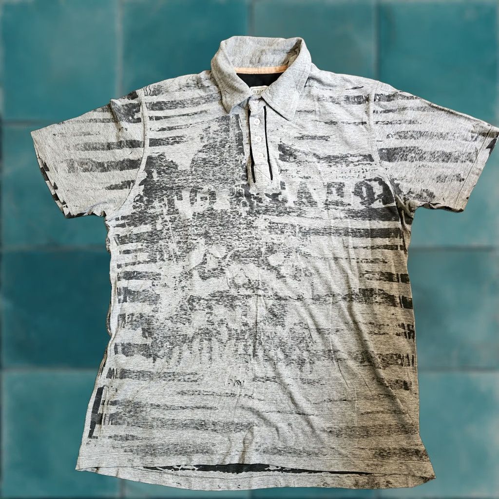 Buffalo David Bitton Buffalo David Bitton Polo Shirt - Men - L - Black - Short Sleeve - Button Closure - Cotton - Regular Fit Size US L / EU 52-54 / 3 - 1 Thumbnail