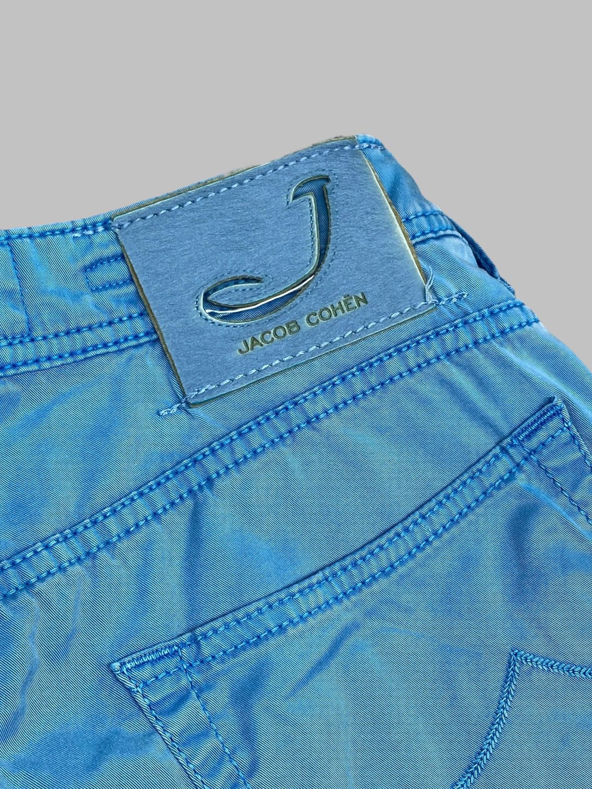 Jacob Cohen Jacob Cohen 622 Style Sky Blue Jeans Size US 35 - 12 Thumbnail