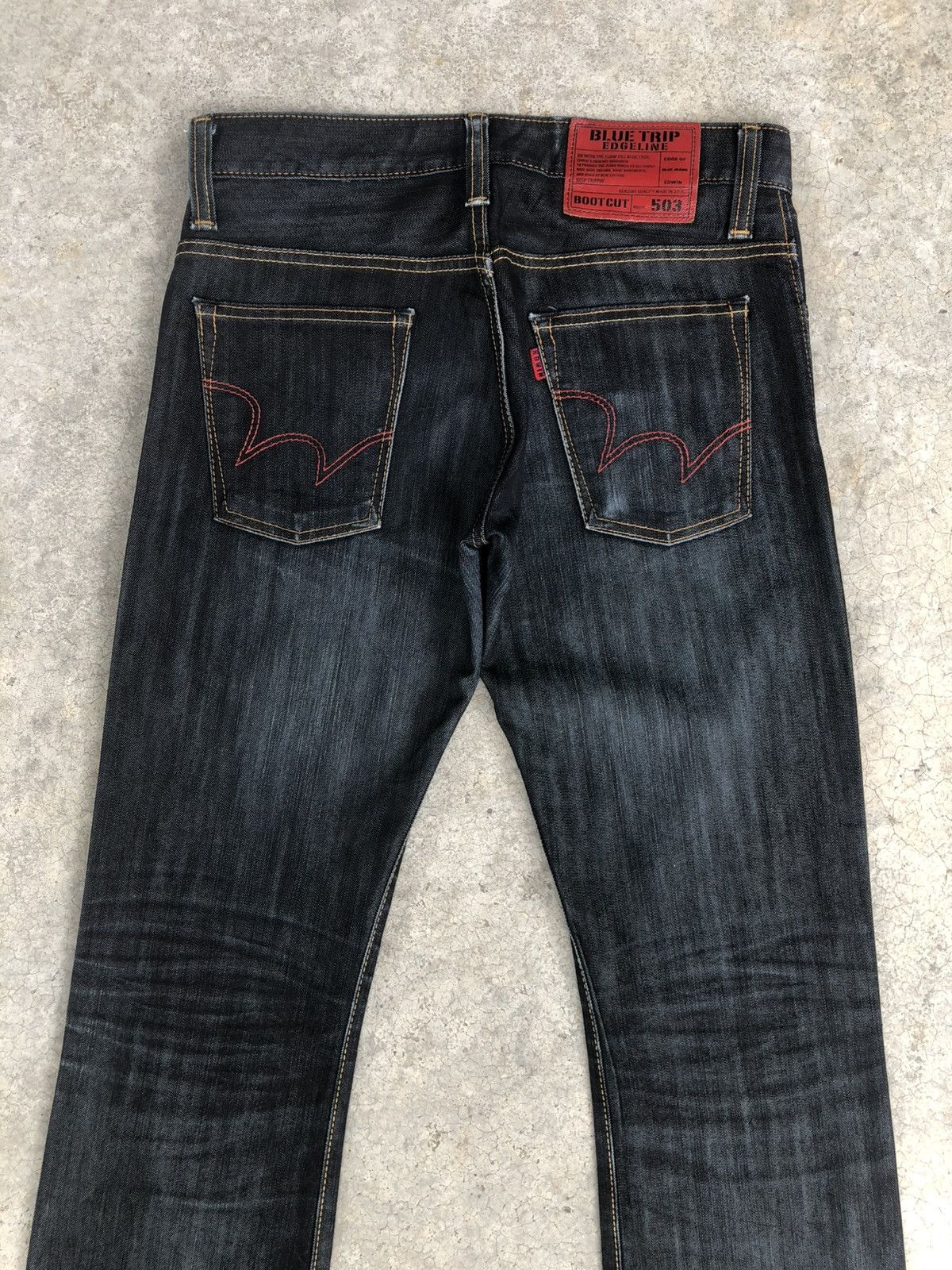 If Six Was Nine Japanese Edwin Flared Jeans Bootcut Jeans Size US 31 - 8 Thumbnail