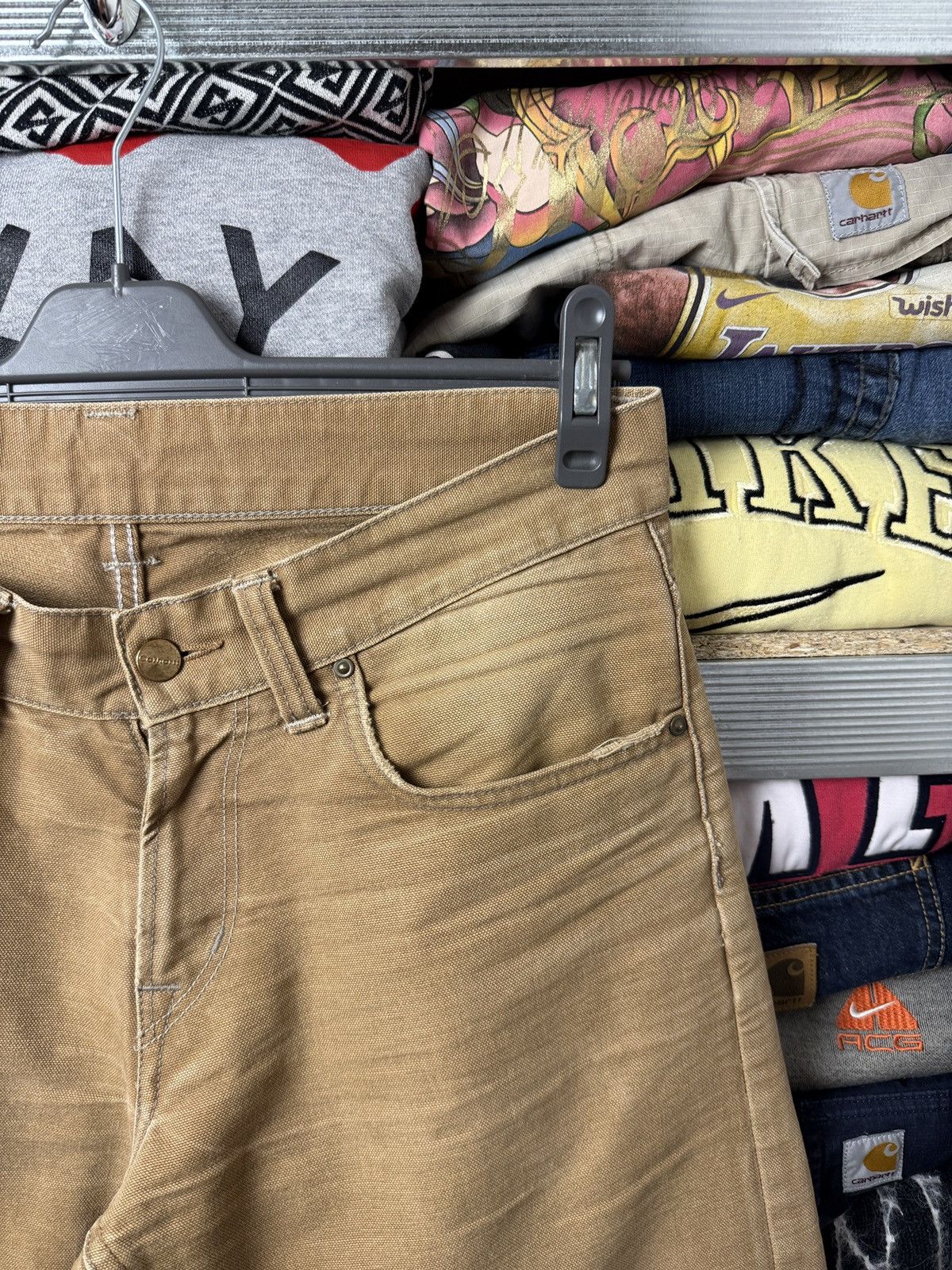Carhartt Vintage Carhartt Brown Work Pants Size US 34 / EU 50 - 10 Thumbnail