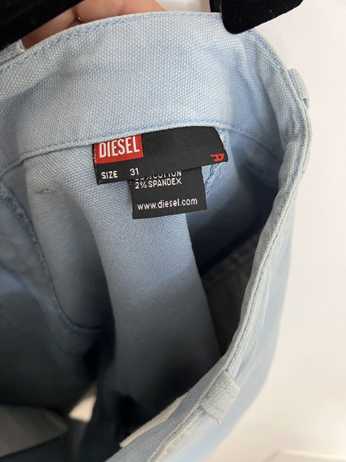 Diesel Diesel cargo short M light blue Size 31" - 2 Thumbnail