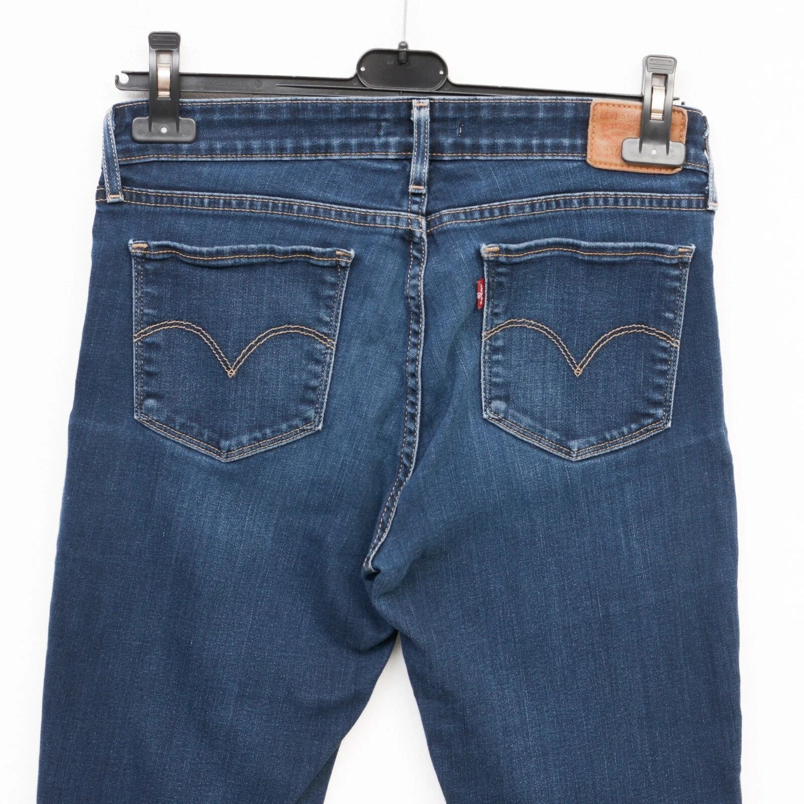 Levi's STRAUSS 711 Skinny Women W29 L32 Mid Rise Jeans Trousers Size 29" - 5 Thumbnail