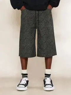 Other Ishihara x Kin Cheetah Print Jorts Shorts Jean Size US 34 / EU 50 - 1 Thumbnail