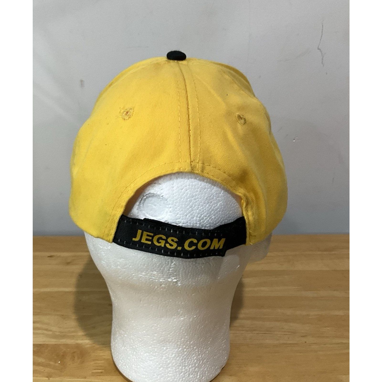 Other JEGS High Performance Hat Cap Racing Automotive Yellow Black Size ONE SIZE - 4 Thumbnail