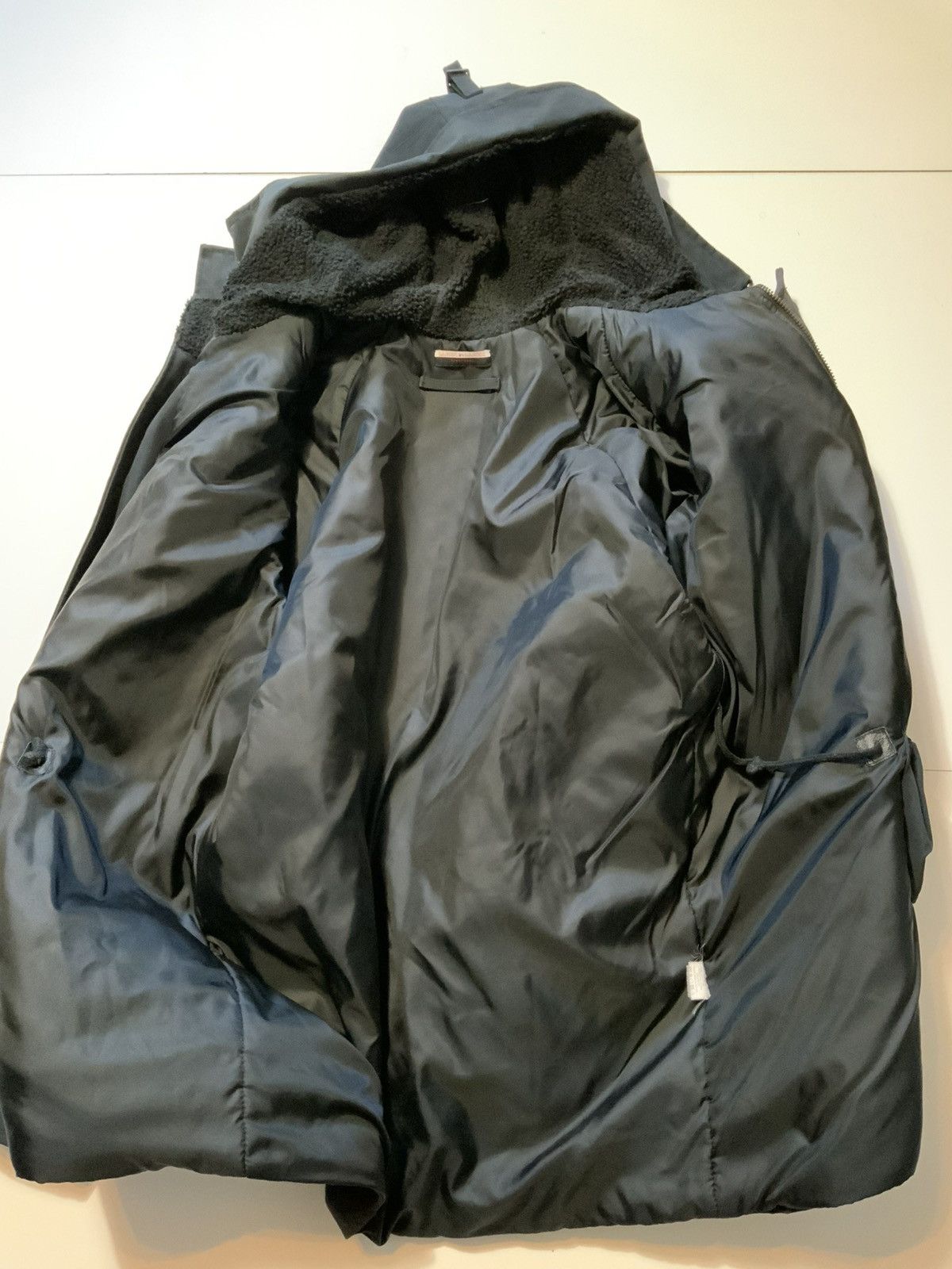 Designer Luck In Luck Functional N-3B Sherpa Parka PVC Coat Jacket Size US L / EU 52-54 / 3 - 6 Thumbnail