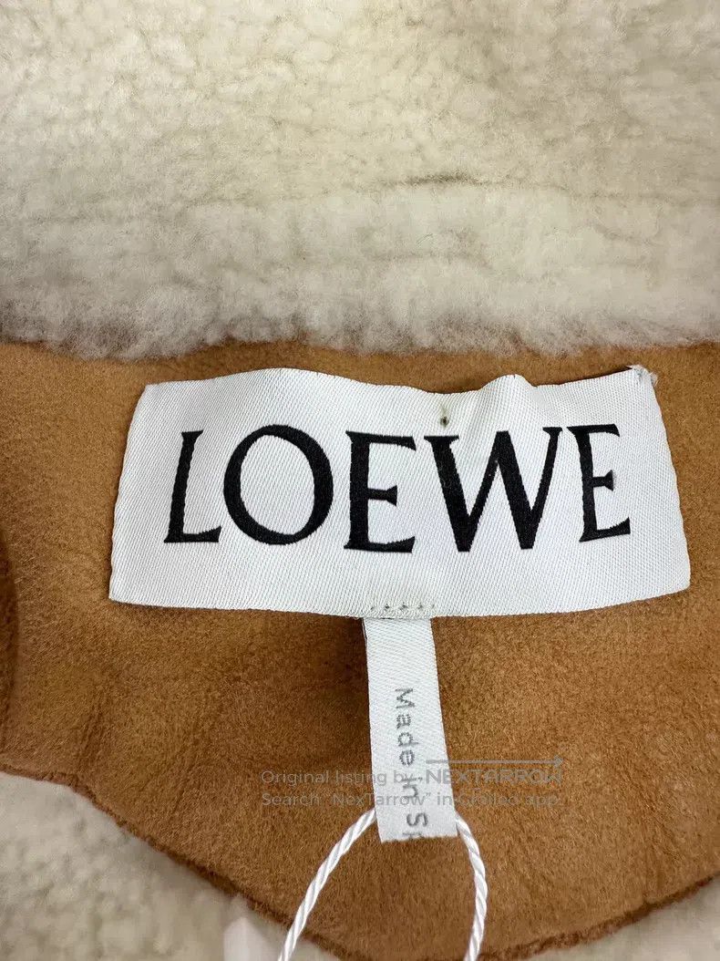 Loewe Loewe Faux Fur and Leather Jacket Size XS / US 0-2 / IT 36-38 - 3 Thumbnail