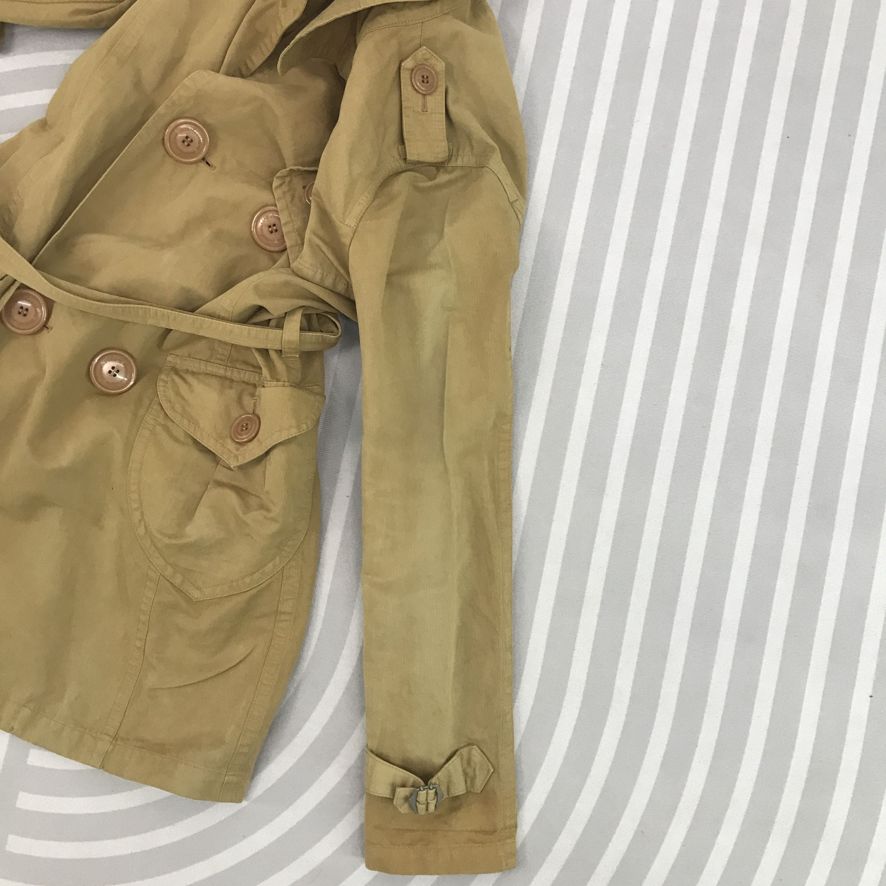 Issey Miyake × Japanese Brand × Vintage Vintage Sunaokuwahara By Issey Miyake button Faded Jacket Size US M / EU 48-50 / 2 - 5 Thumbnail
