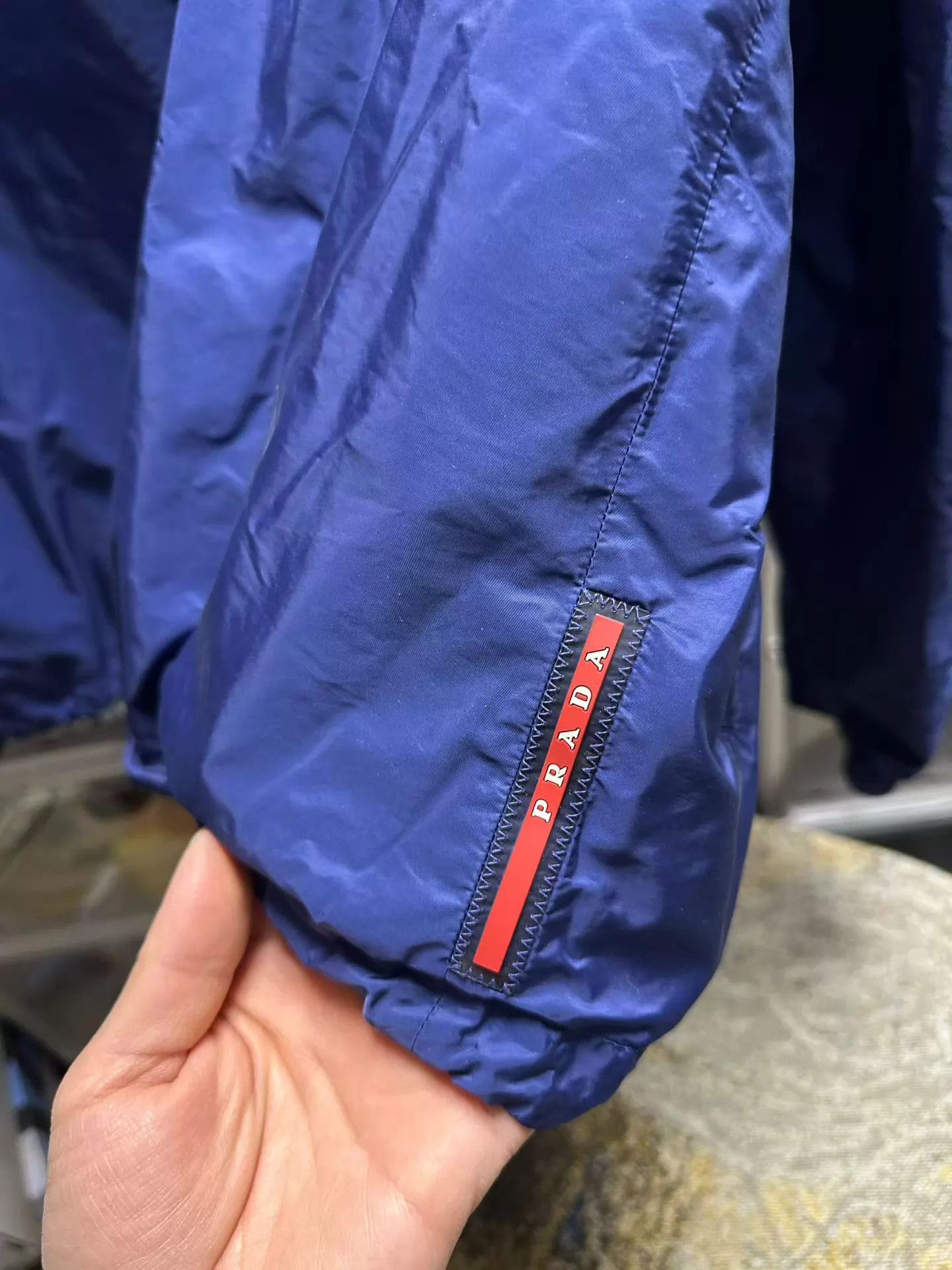Prada Prada 2-tone jacket size 54 with minor flaw Size US L / EU 52-54 / 3 - 4 Thumbnail