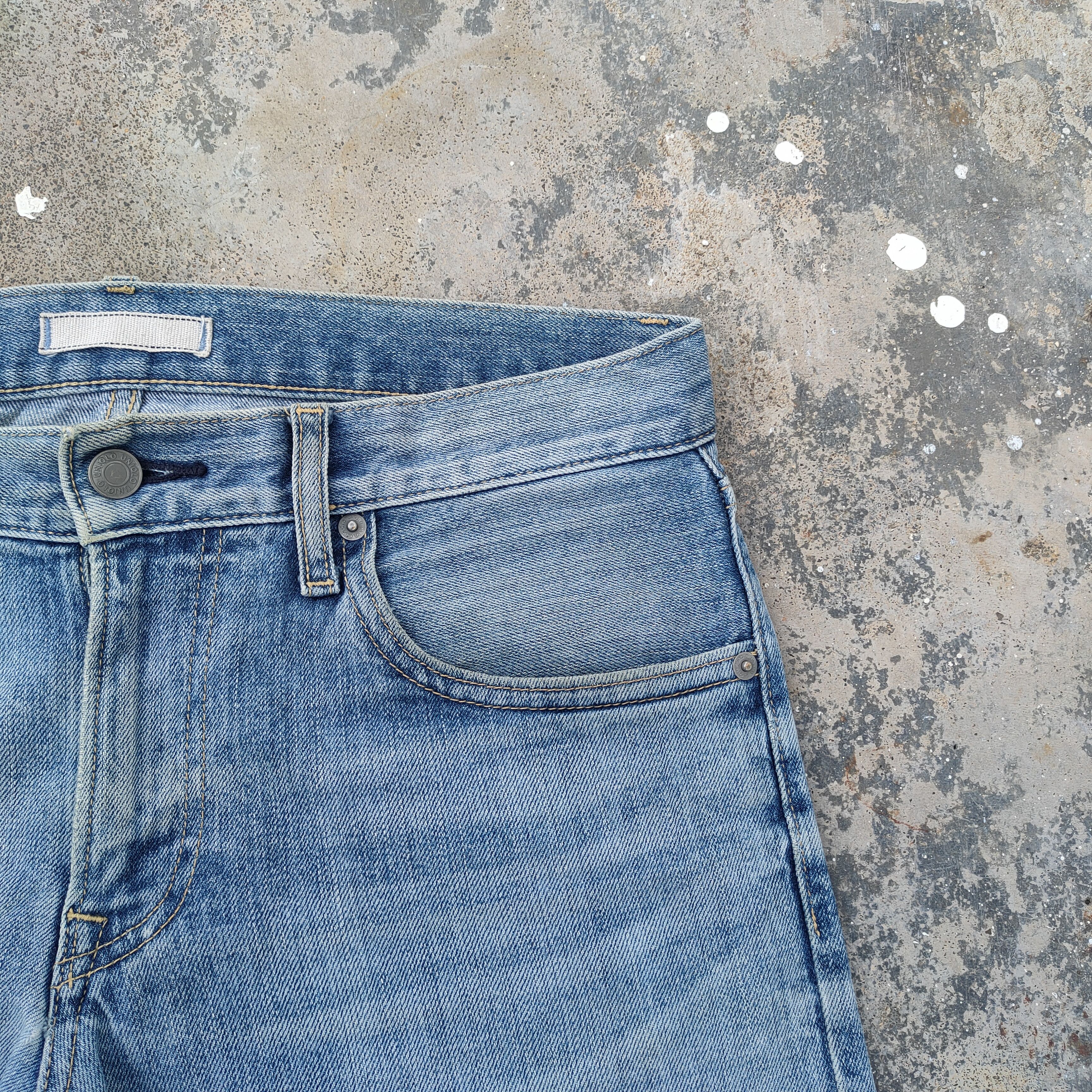 Japanese Brand × Jean × Vintage VINTAGE JAPANESE SELVAGE FADED JEANS DENIM PANTS Size US 32 / EU 48 - 6 Thumbnail